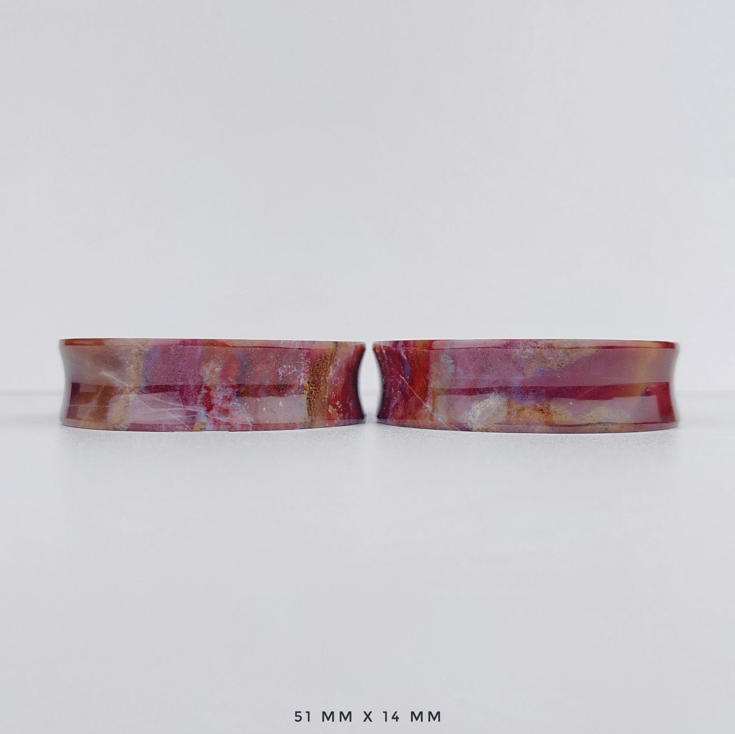 2” / 51mm Red Moss Agate