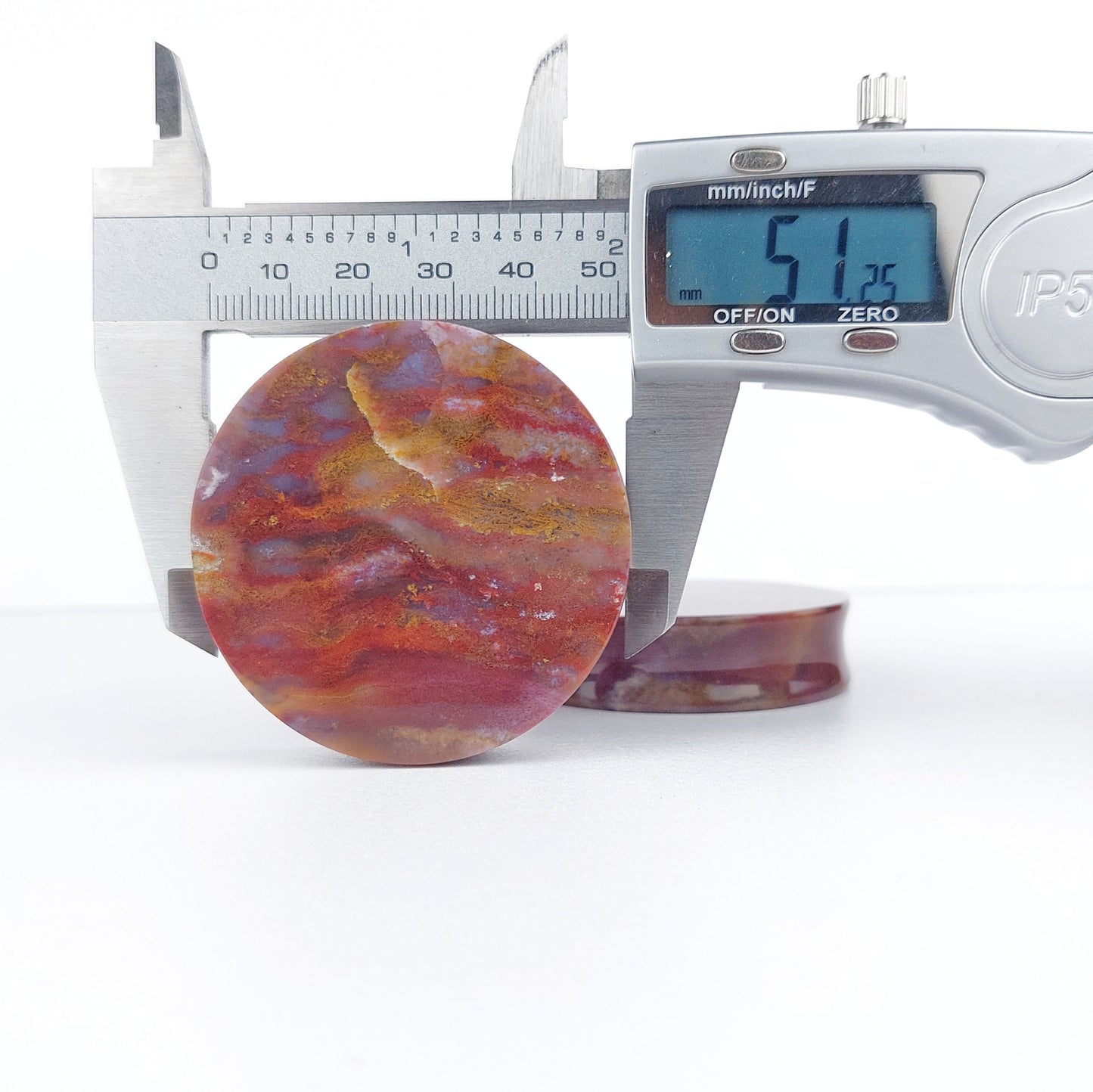 2” / 51mm Red Moss Agate