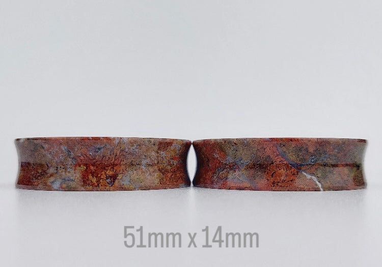 2” / 51mm Red Moss Agate