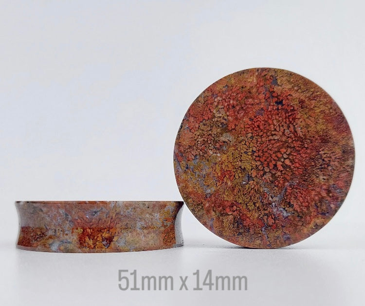 2” / 51mm Red Moss Agate