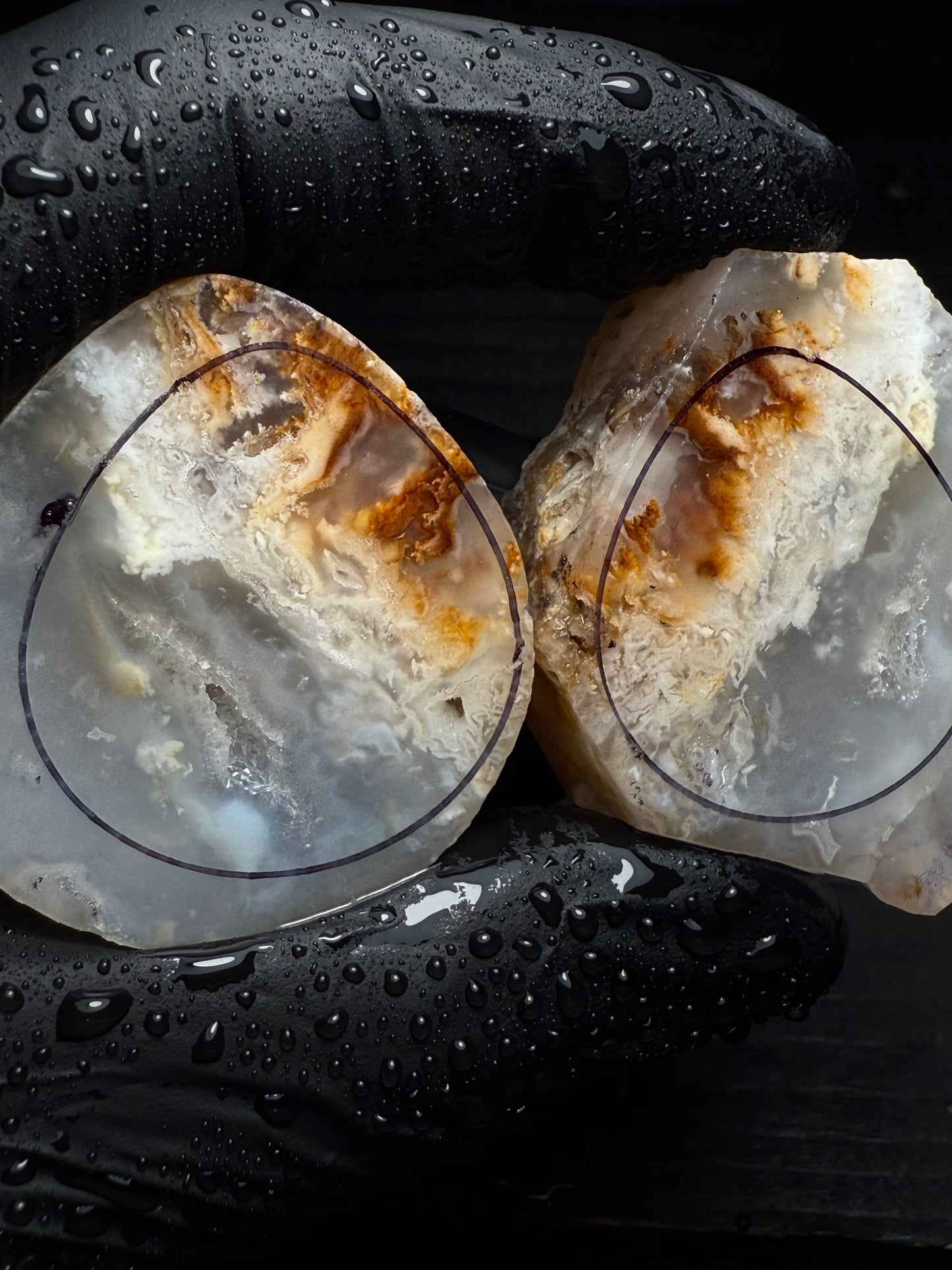 26-32mm Graveyard Point Plume Agate