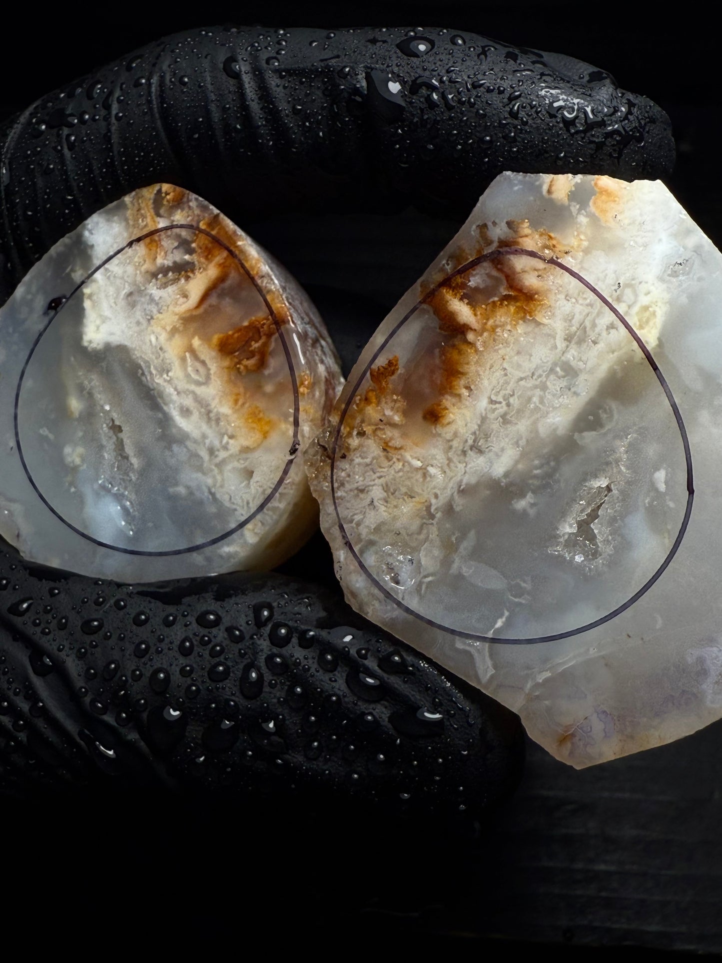 26-32mm Graveyard Point Plume Agate