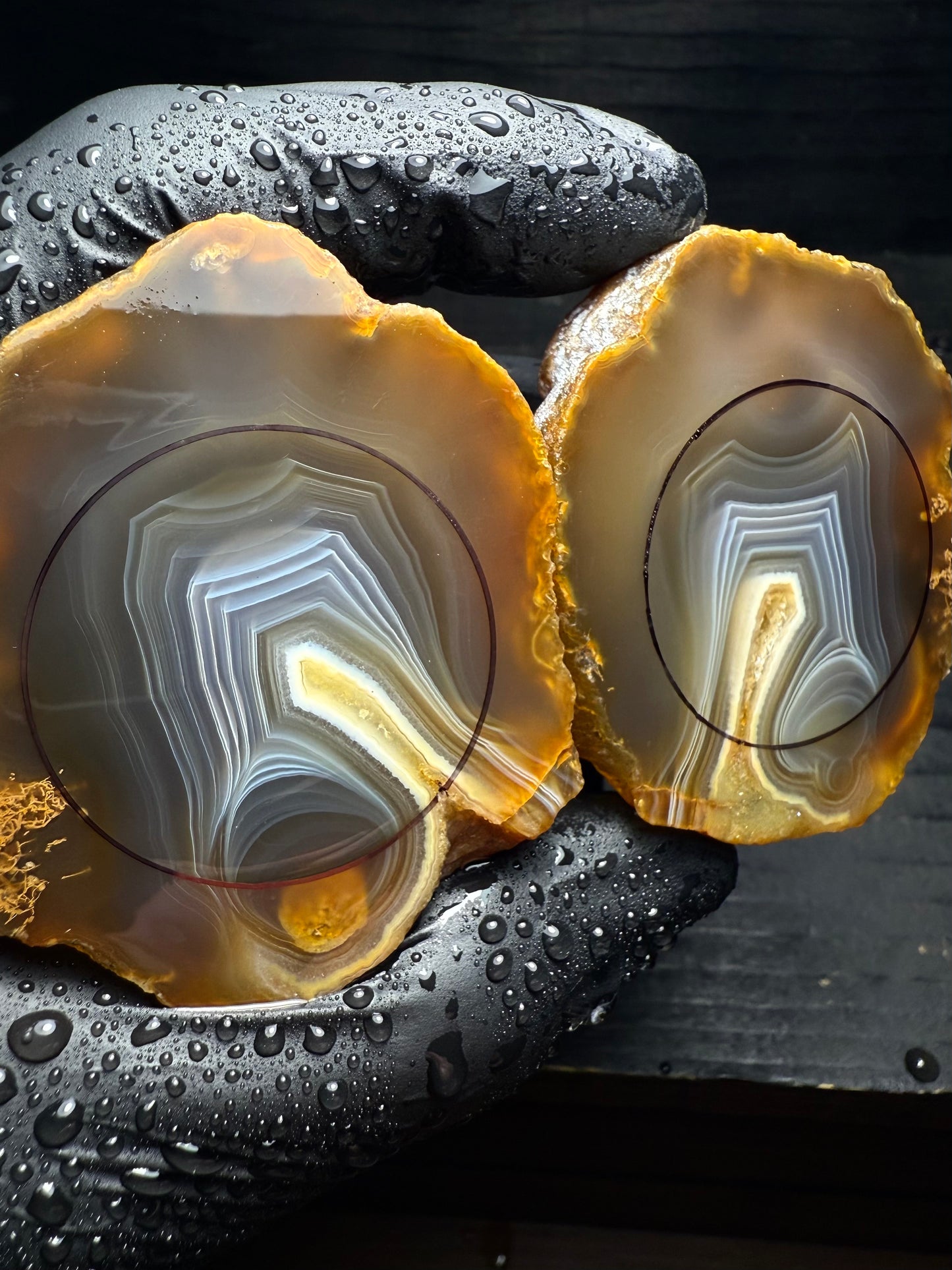 26-32mm Turkish Banded Agate