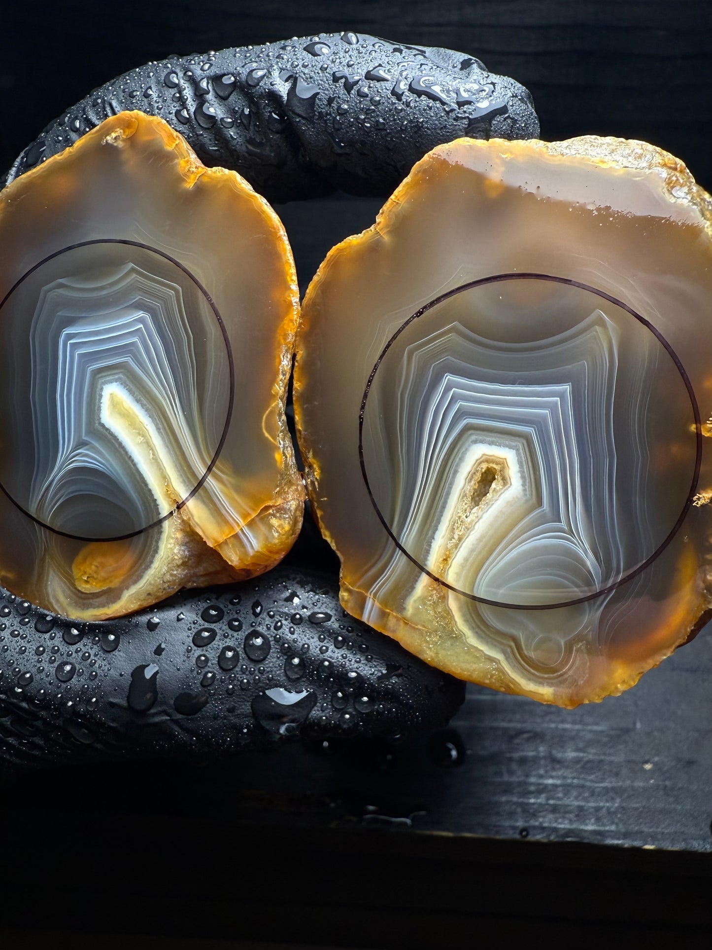 26-32mm Turkish Banded Agate
