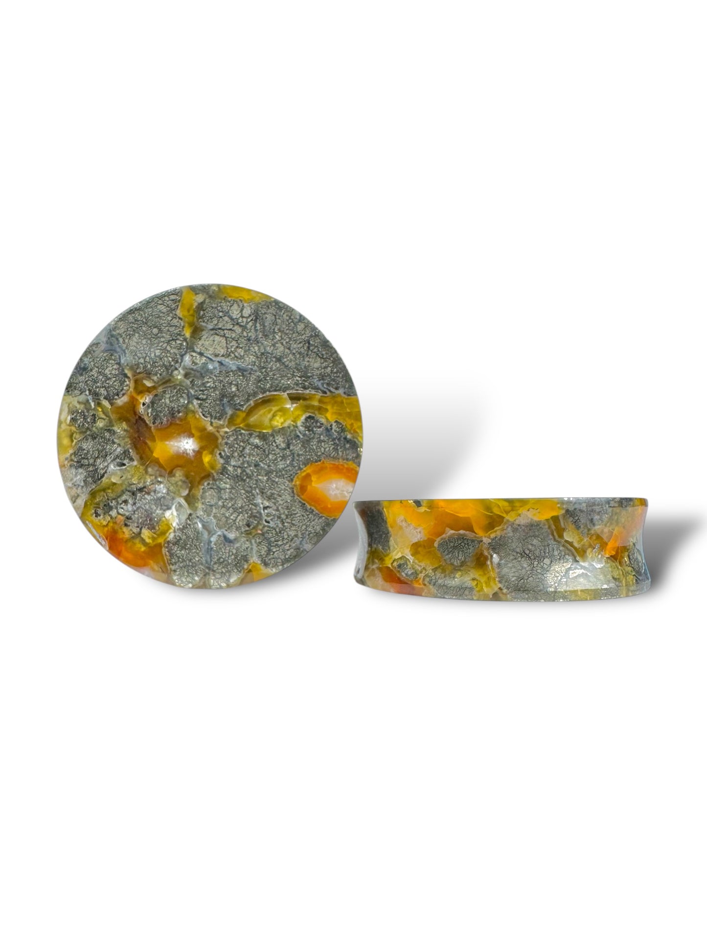2” / 51mm Marcasite in Agate