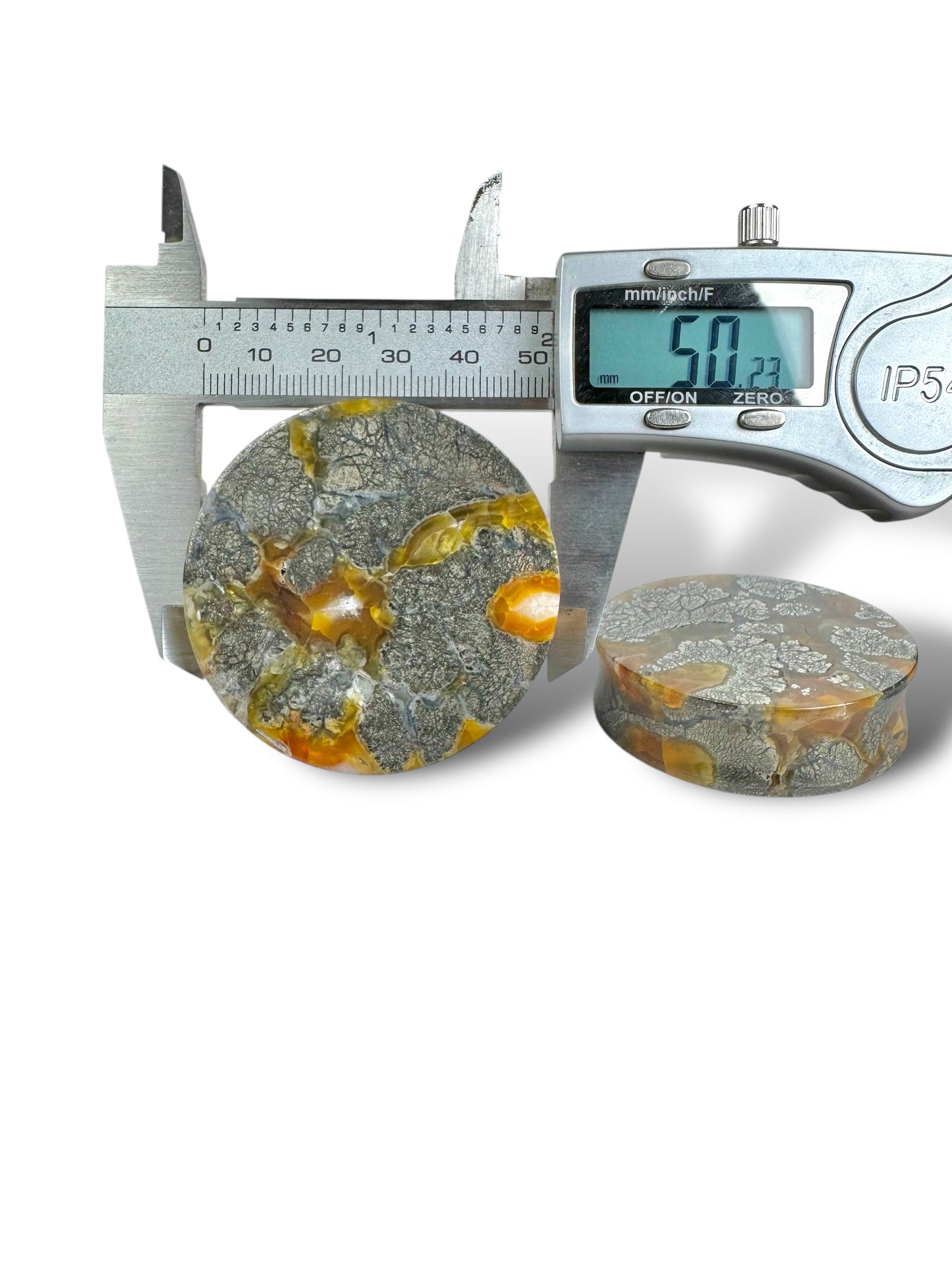 2” / 51mm Marcasite in Agate