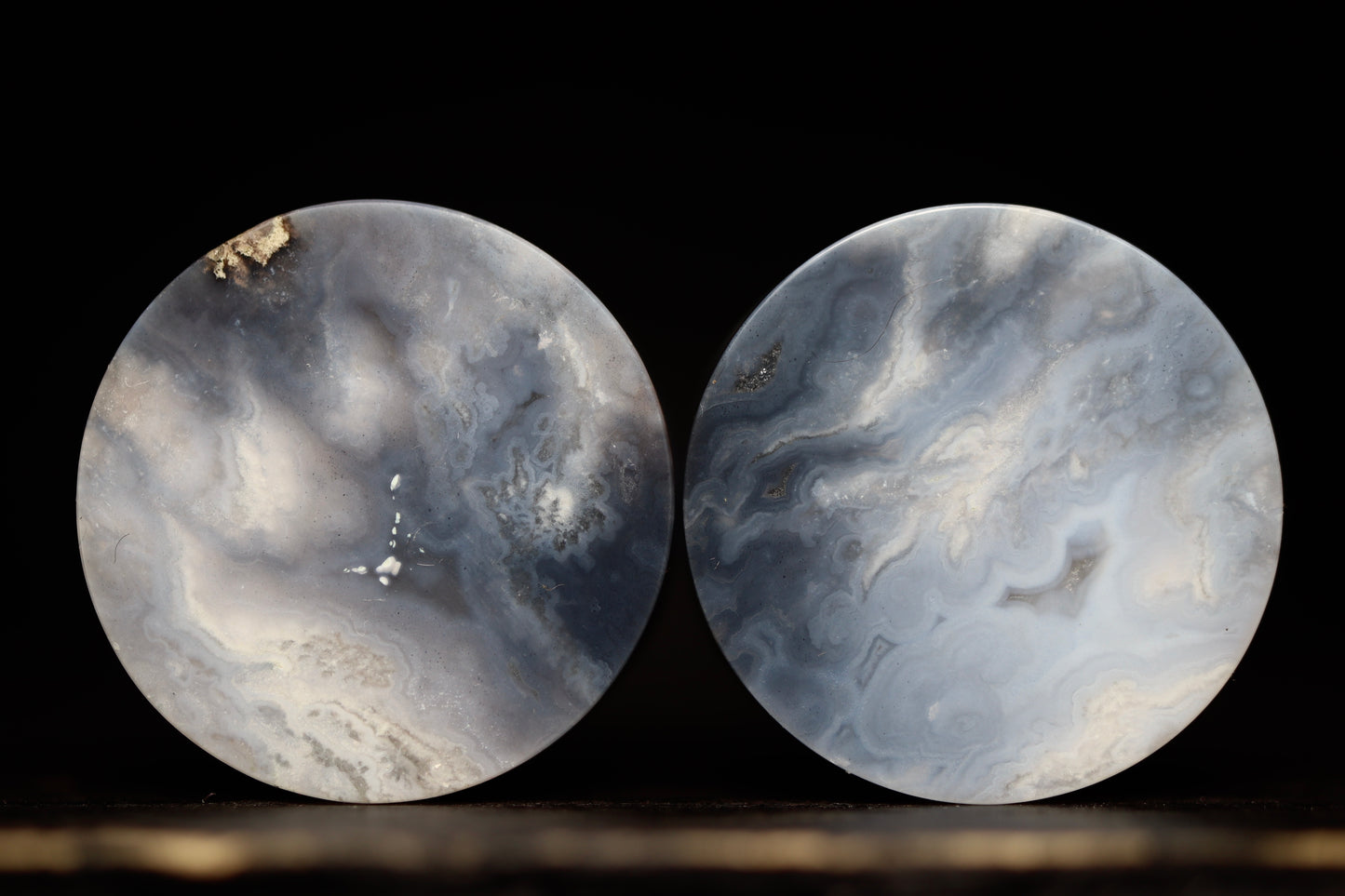 7/8” / 22mm Pacific Plume Agate