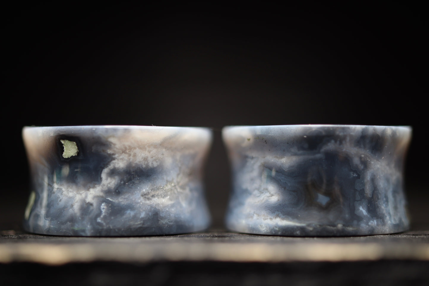 7/8” / 22mm Pacific Plume Agate