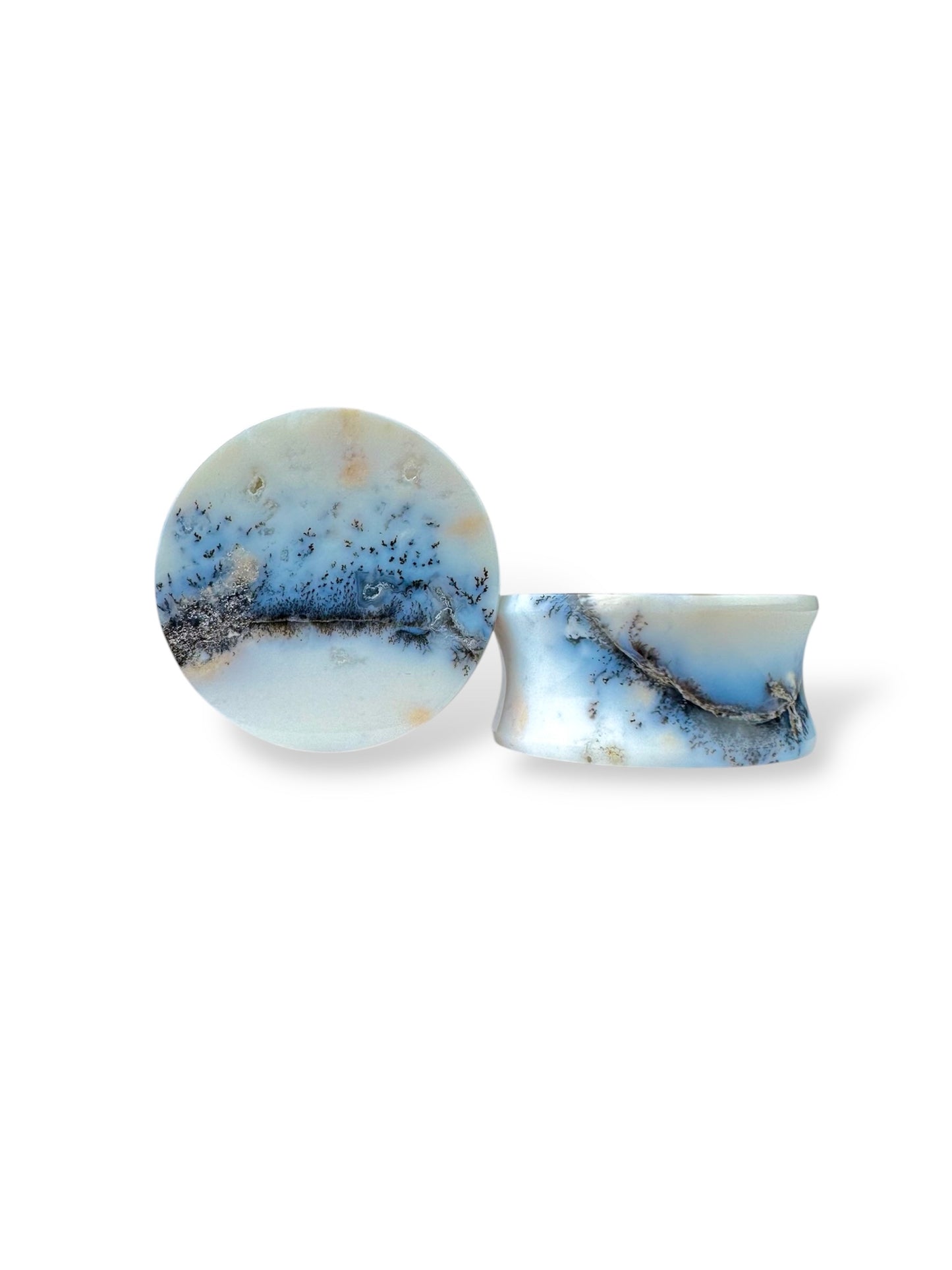 Large 1” / 26mm Dendritic Plume Agate