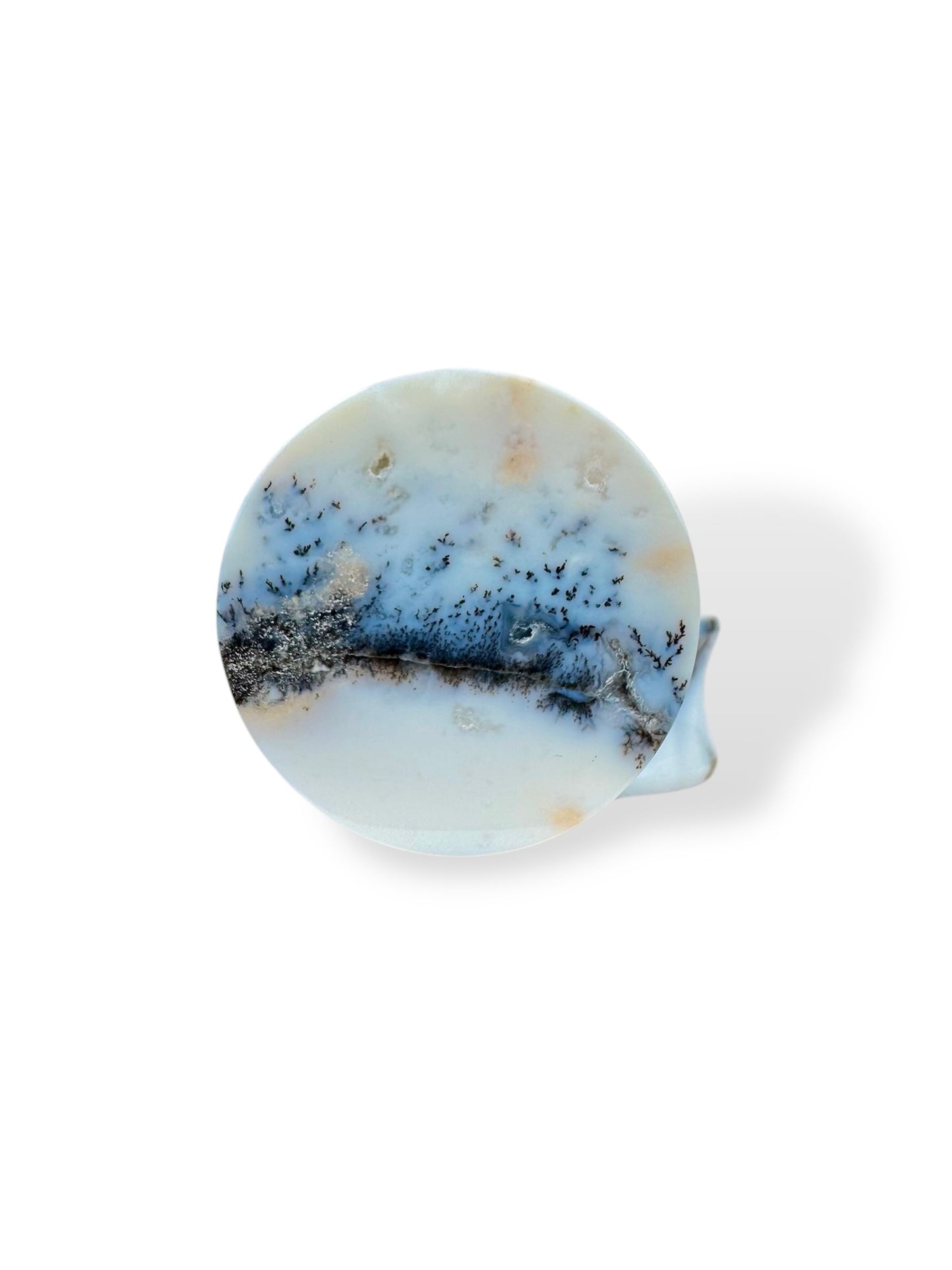 Large 1” / 26mm Dendritic Plume Agate