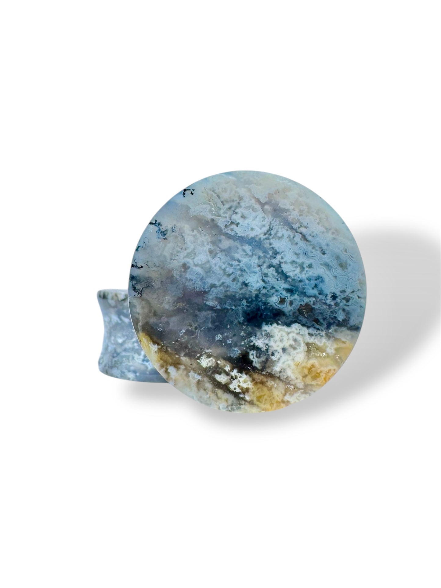 Large 1” / 26mm Pacific Plume Agate