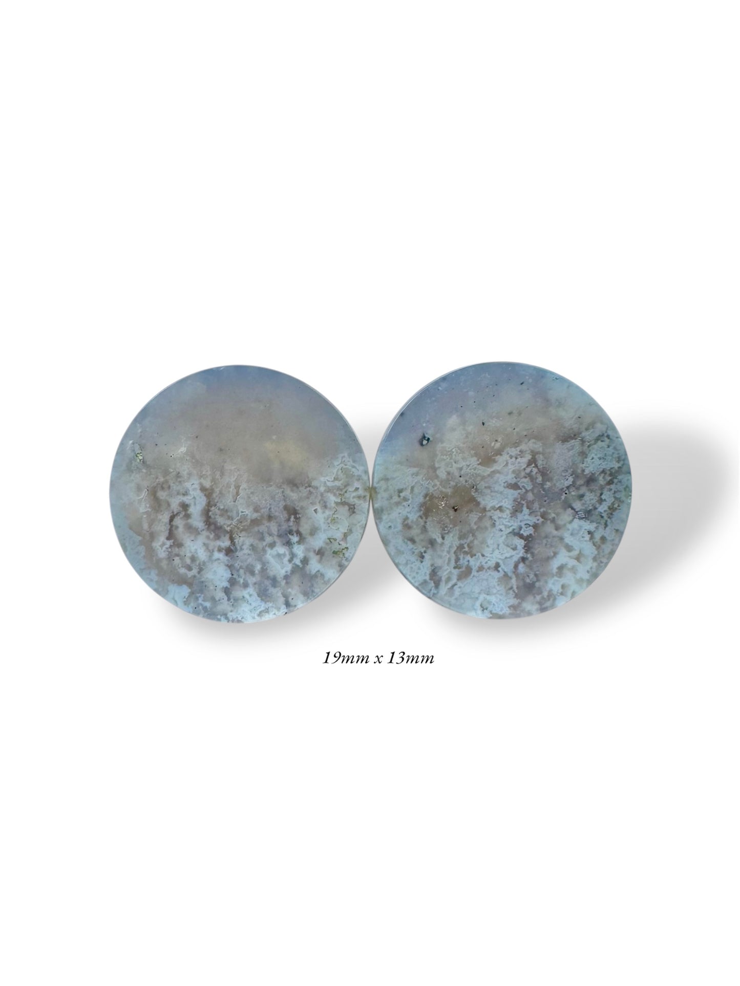 3/4” / 19mm Pacific Plume Agate