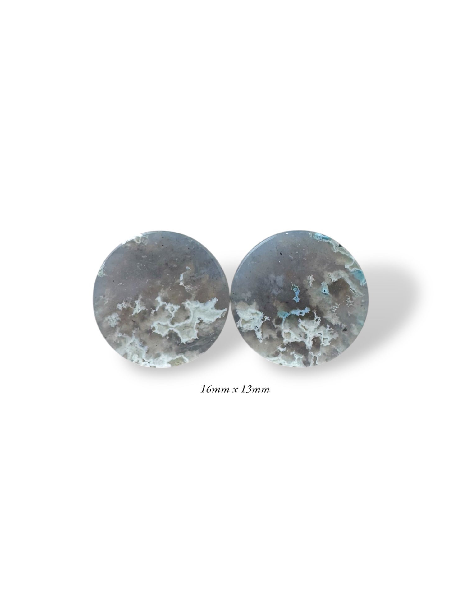 Large 5/8” / 16mm Pacific Plume Agate