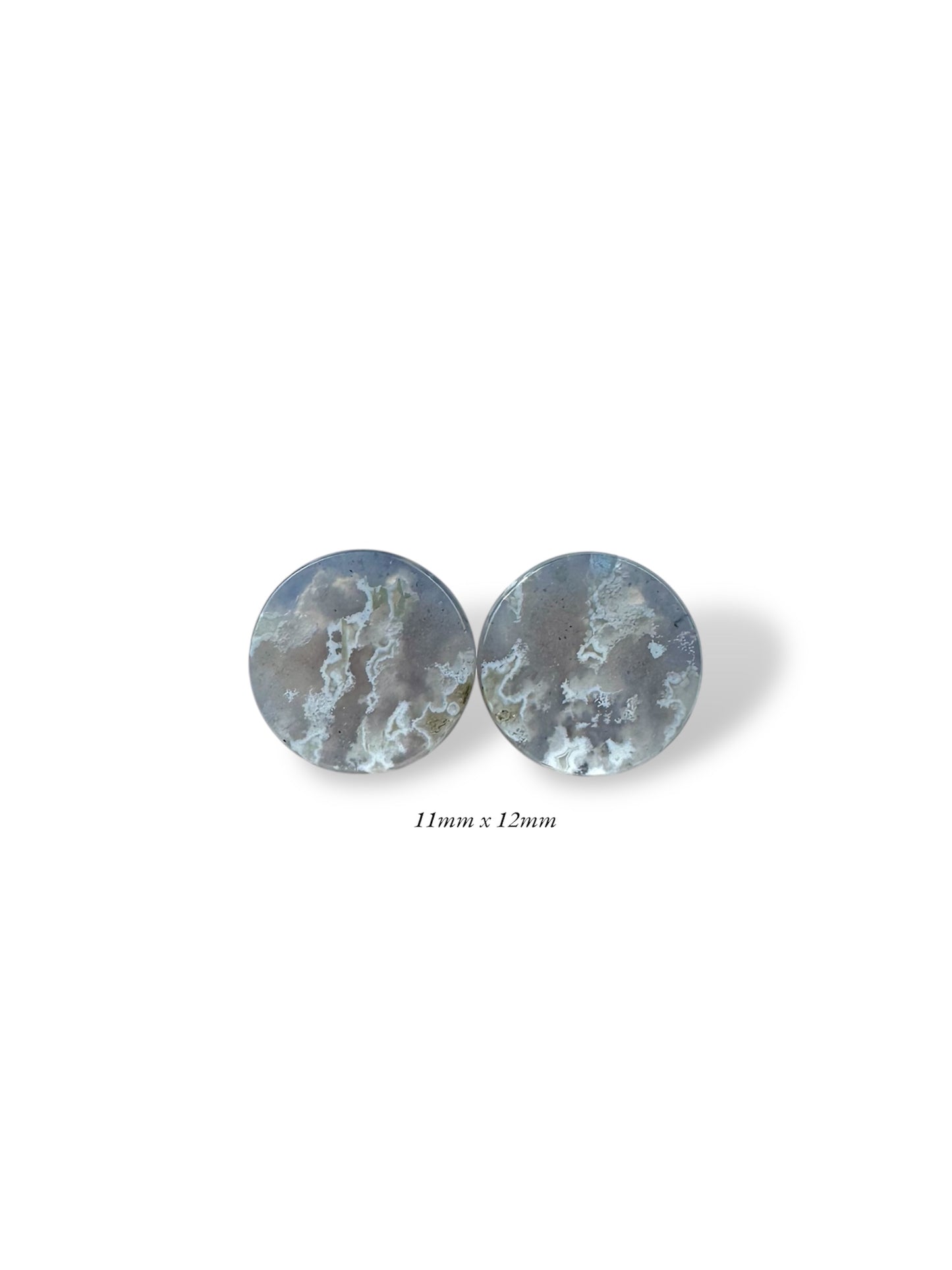 7/16” / 11mm Pacific Plume Agate