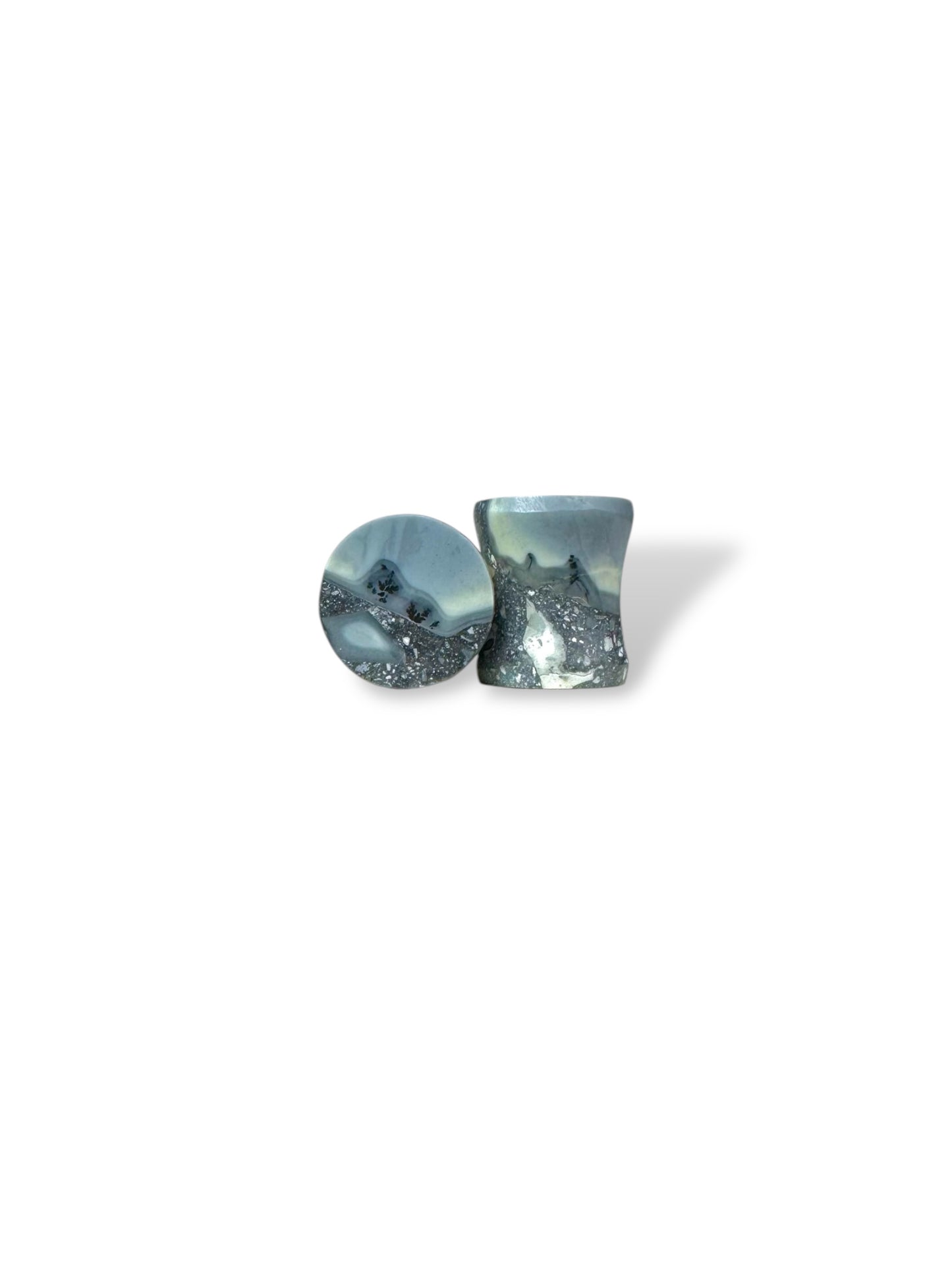 0g / 8mm Dendritic Maligano Jasper