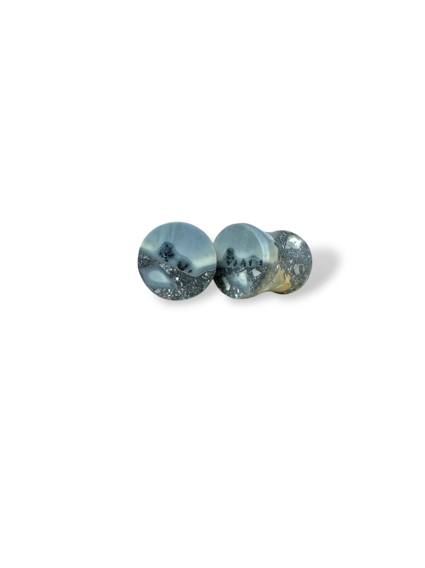0g / 8mm Dendritic Maligano Jasper