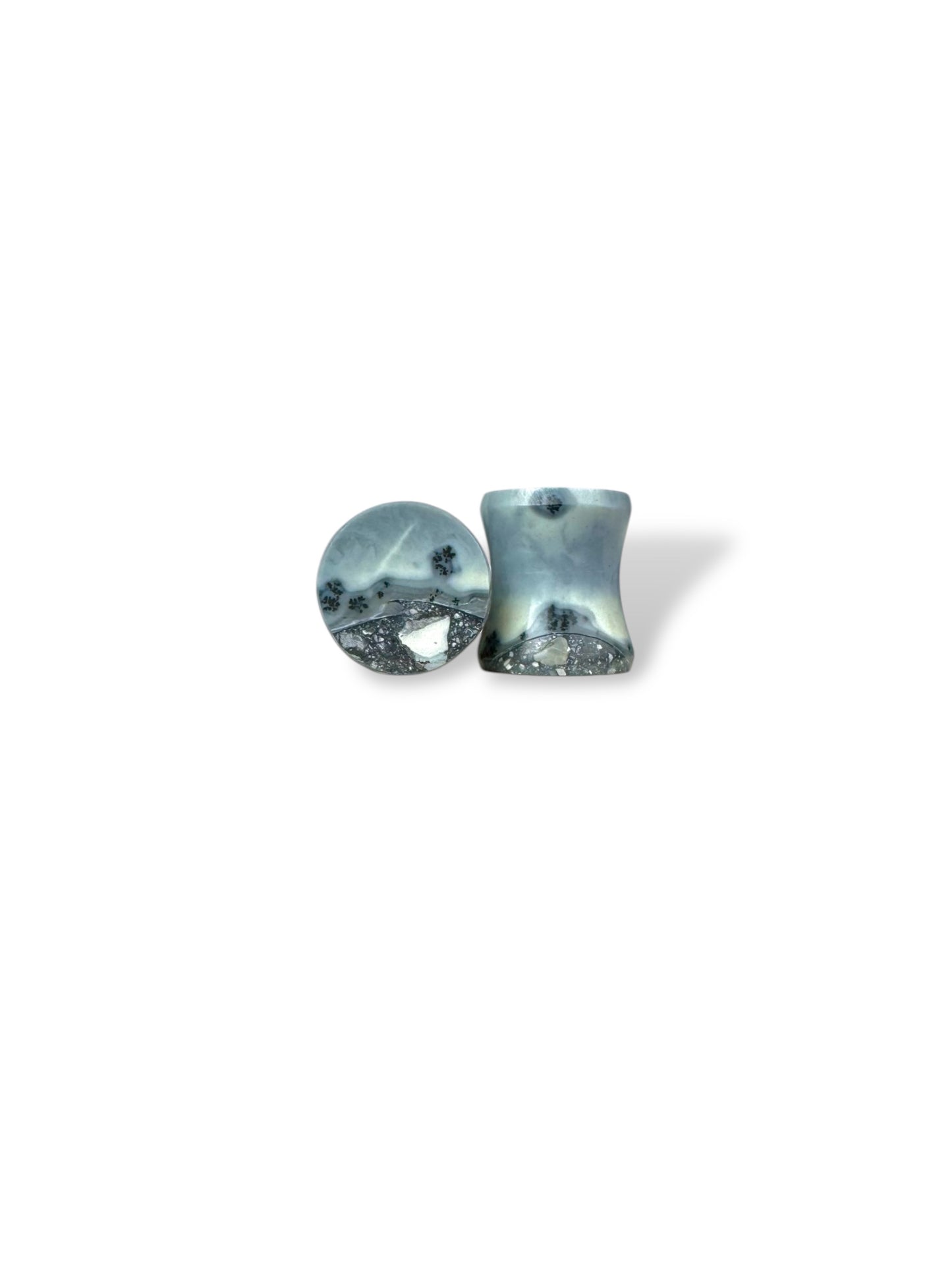 0g / 8mm Dendritic Maligano Jasper