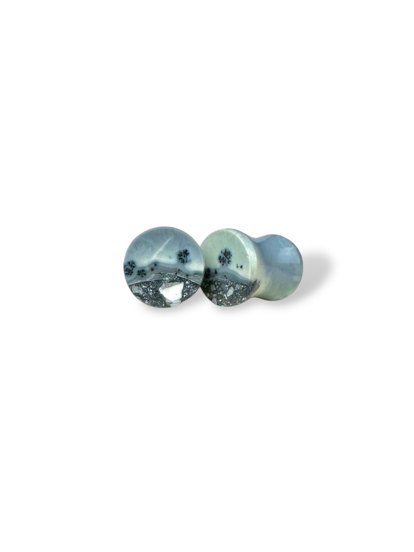 0g / 8mm Dendritic Maligano Jasper