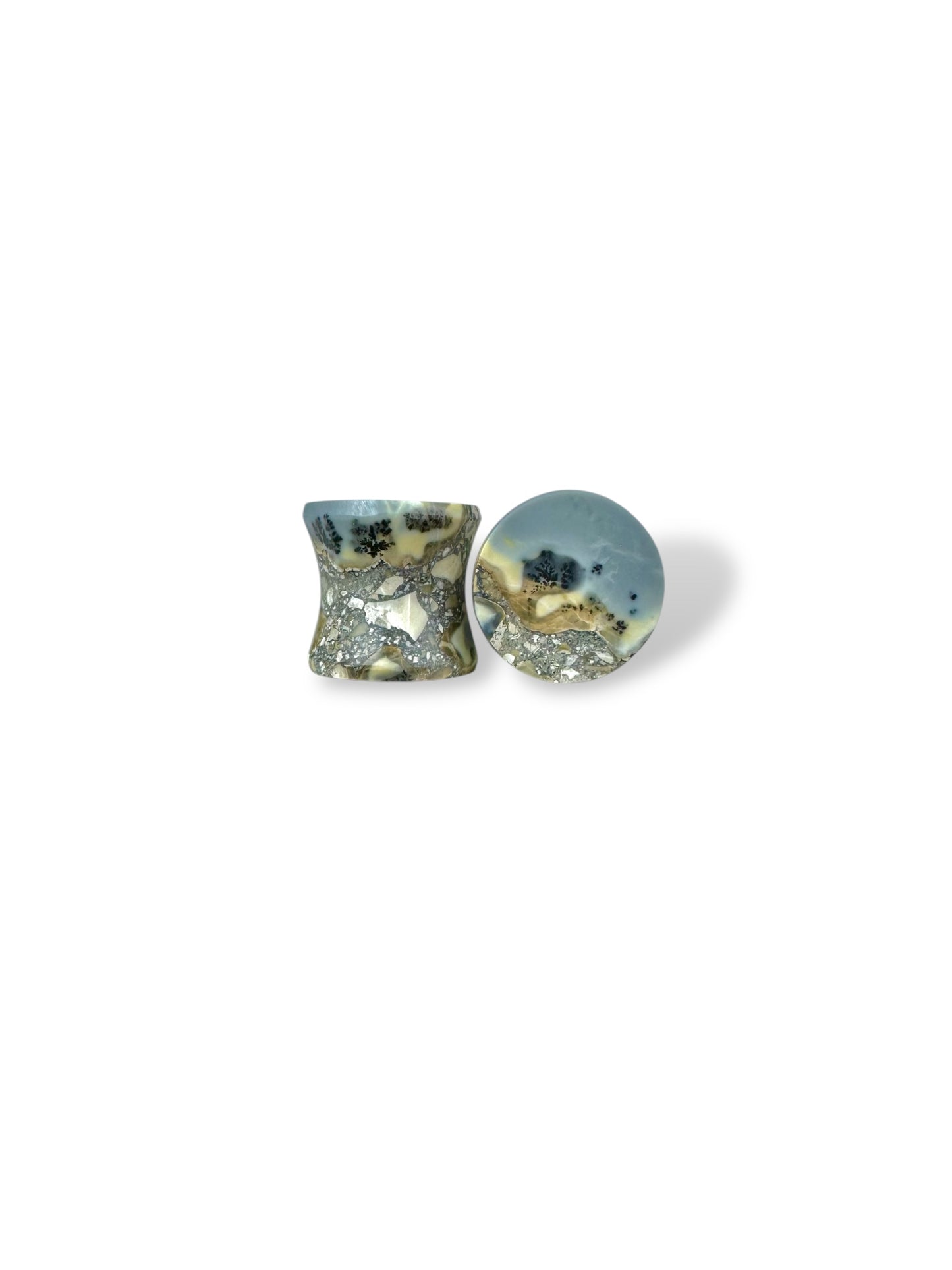 7/16” / 11mm Dendritic Maligano Jasper