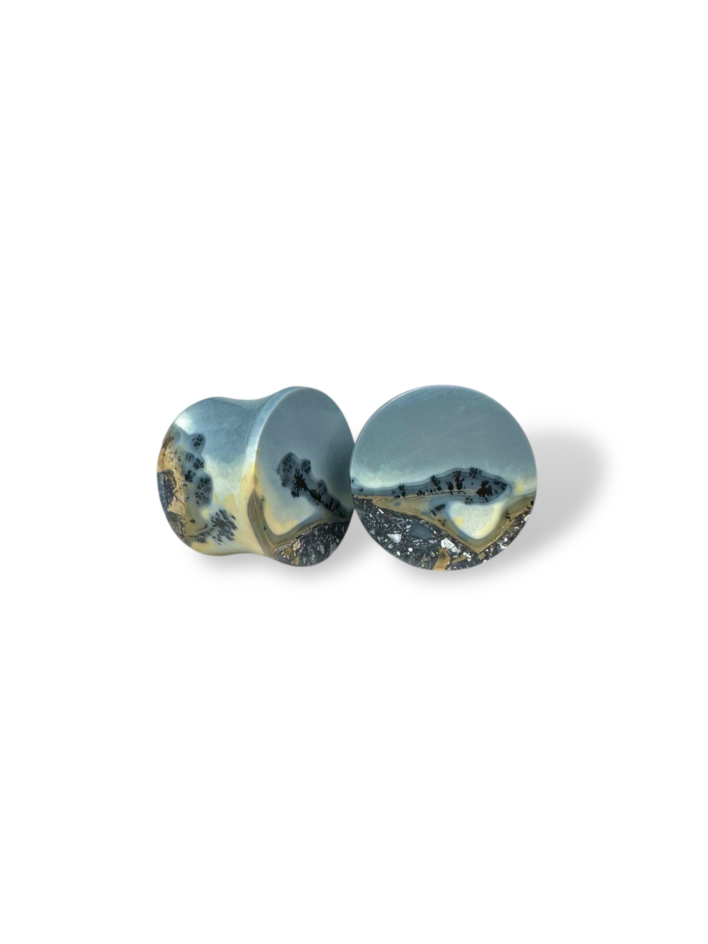 Large 5/8” / 16mm Dendritic Maligano Jasper