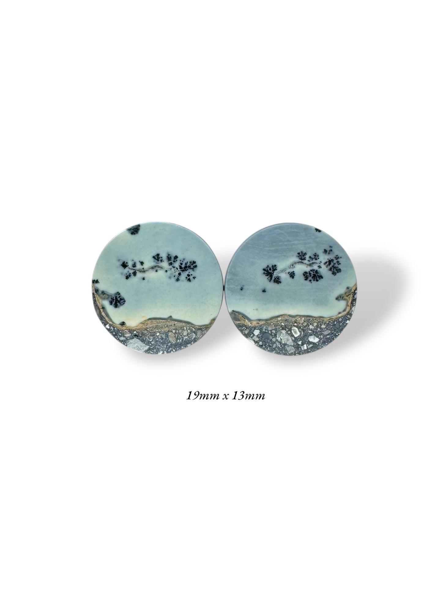 3/4” / 19mm Dendritic Maligano Jasper