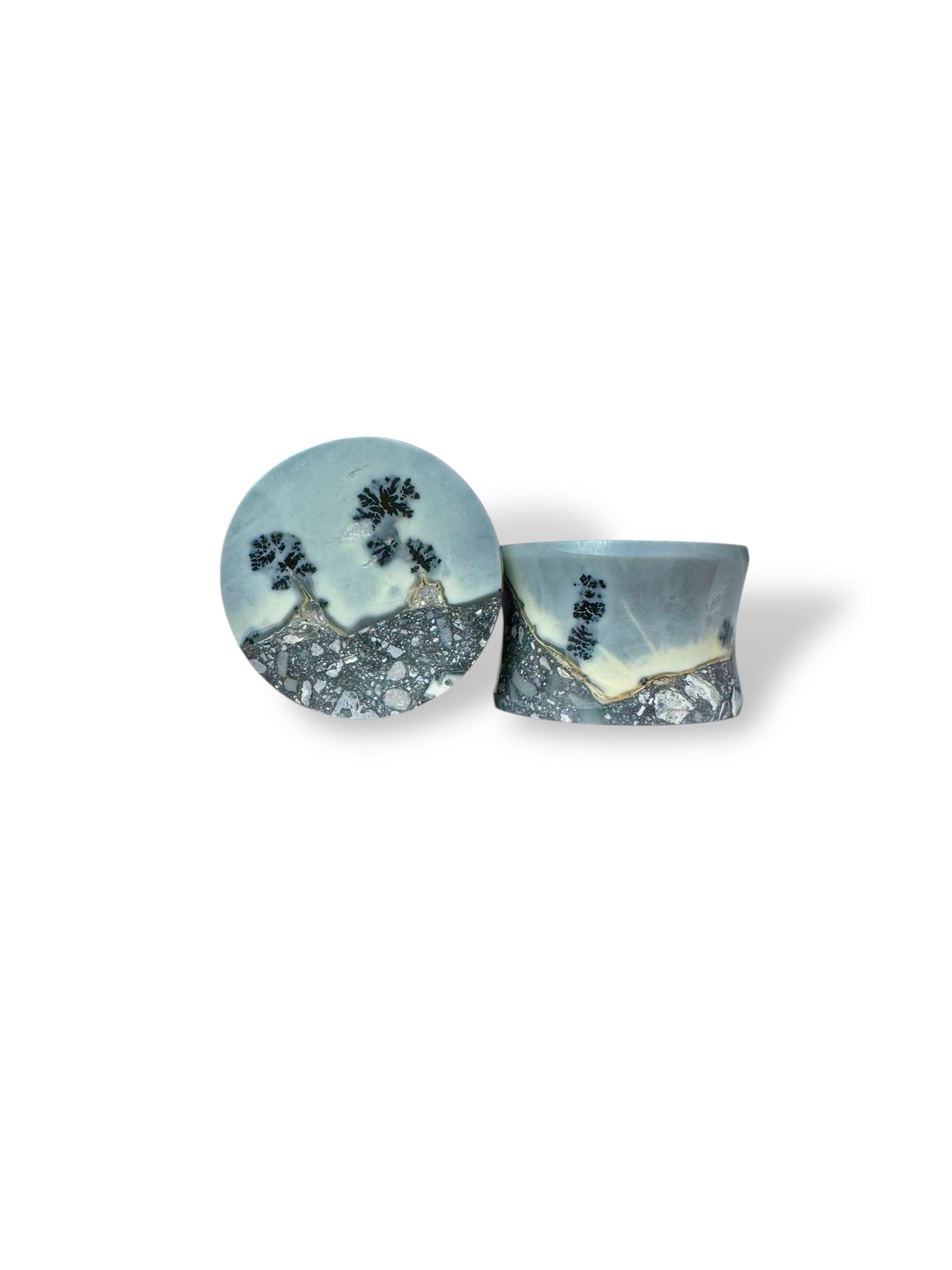 3/4” / 19mm Dendritic Maligano Jasper