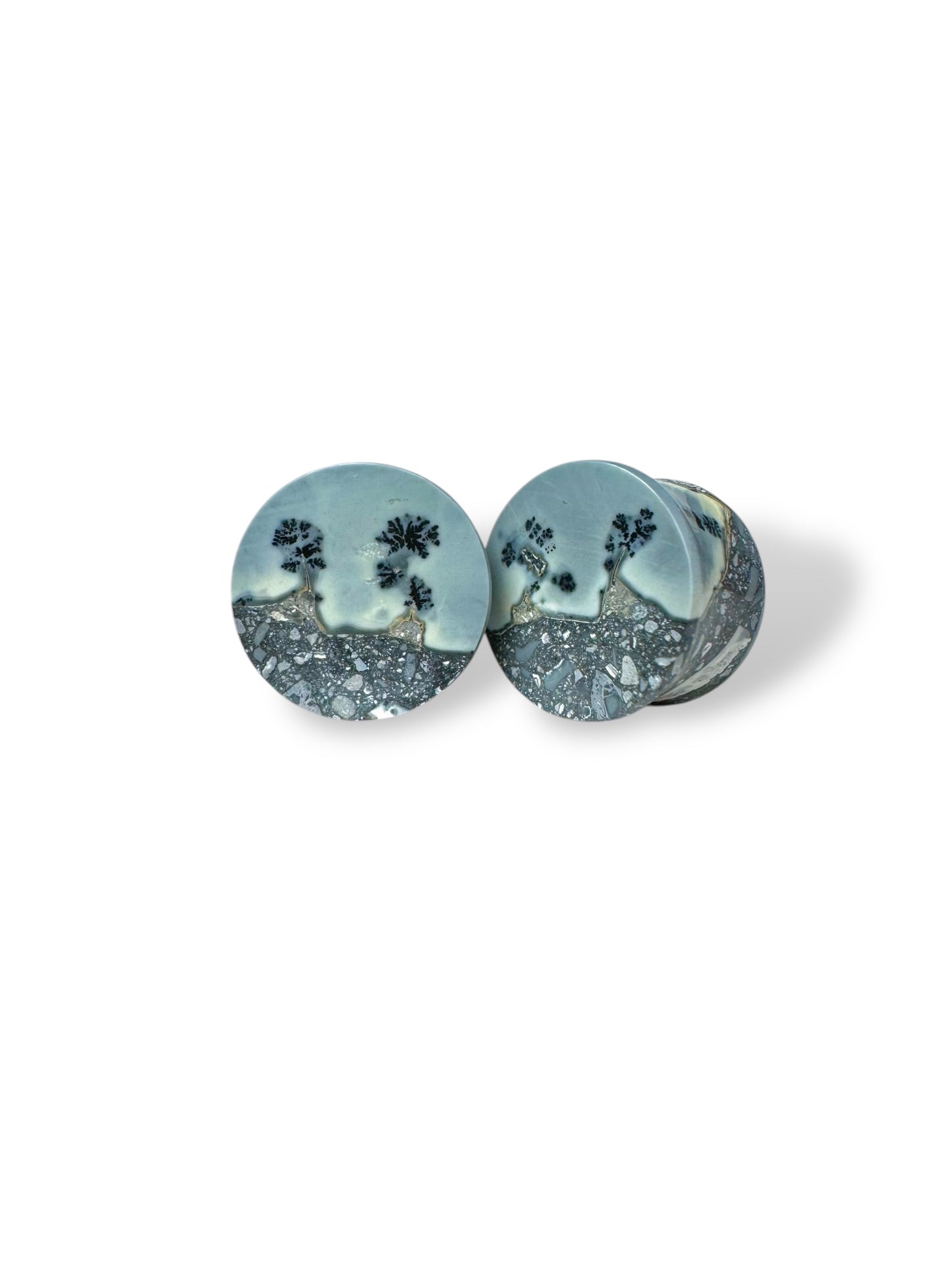 3/4” / 19mm Dendritic Maligano Jasper