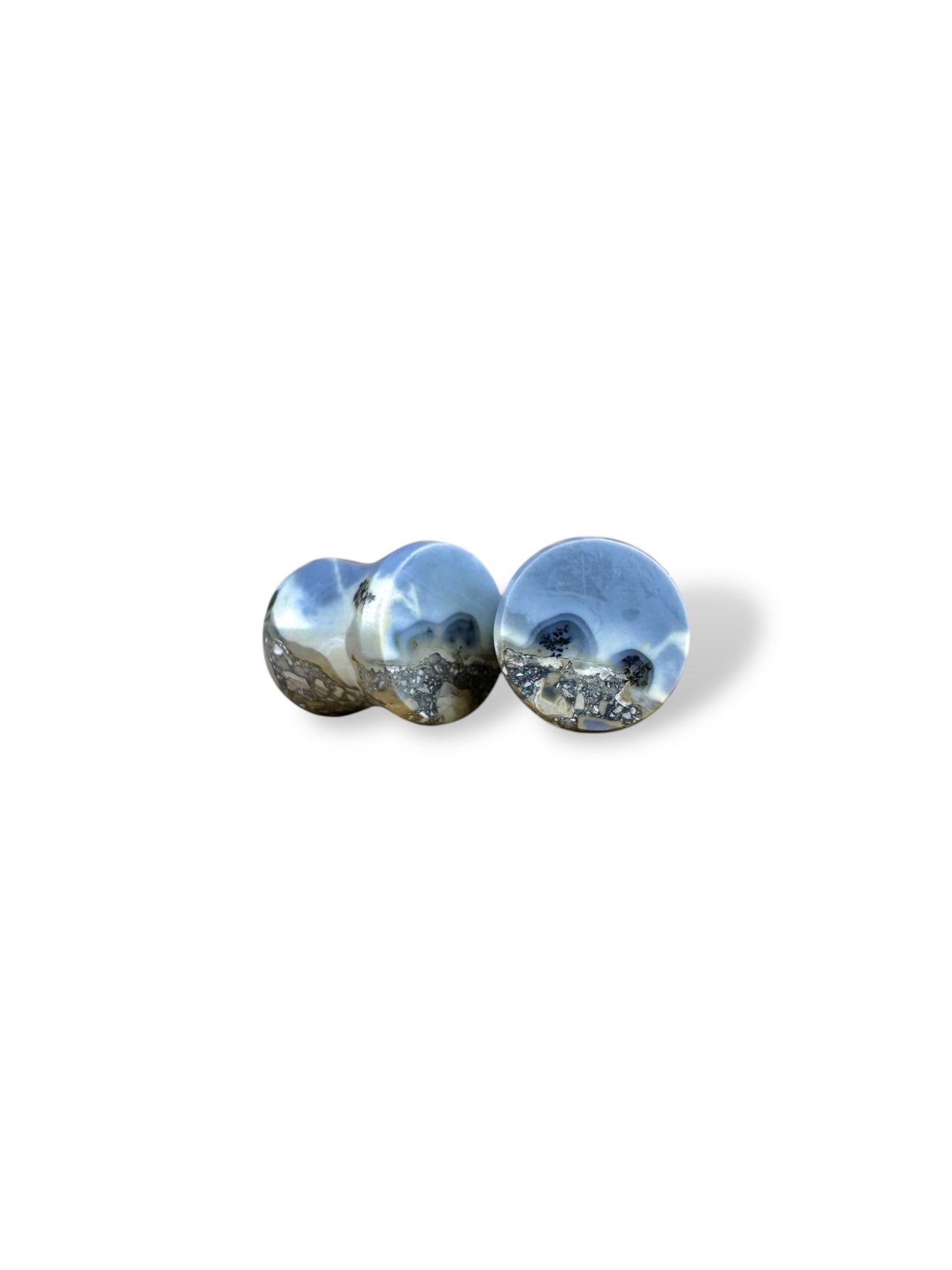 0g / 8mm Dendritic Maligano Jasper