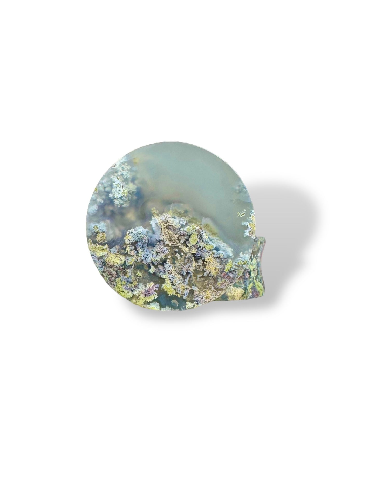 Large 1” / 26mm Scenic Moss Agate