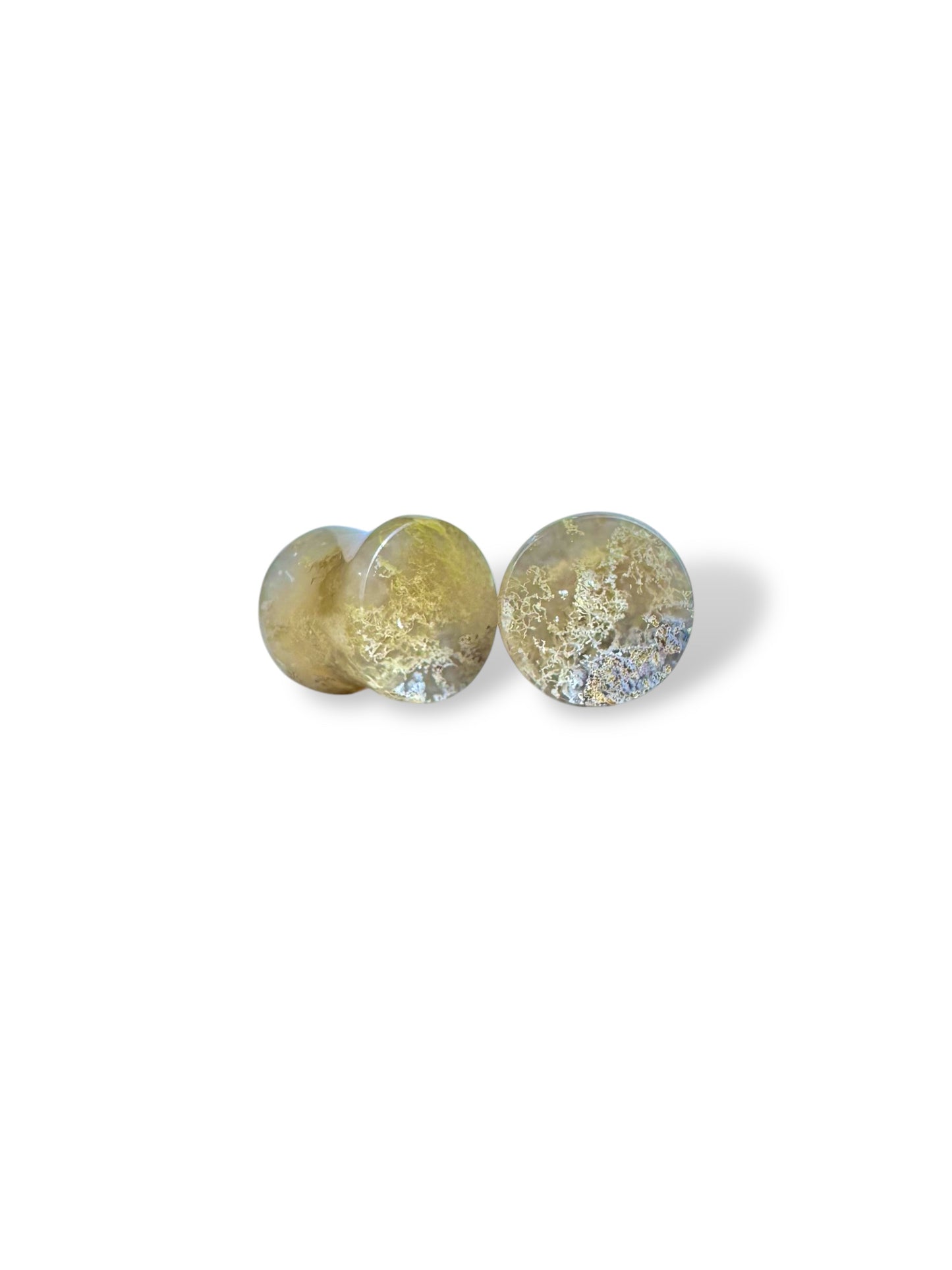 7/16” / 11mm Scenic Moss Agate