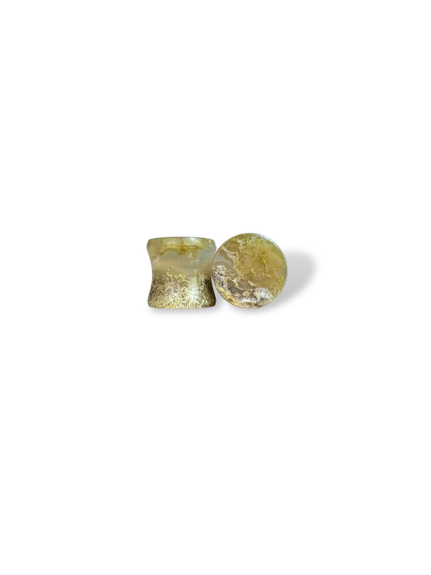 7/16” / 11mm Scenic Moss Agate