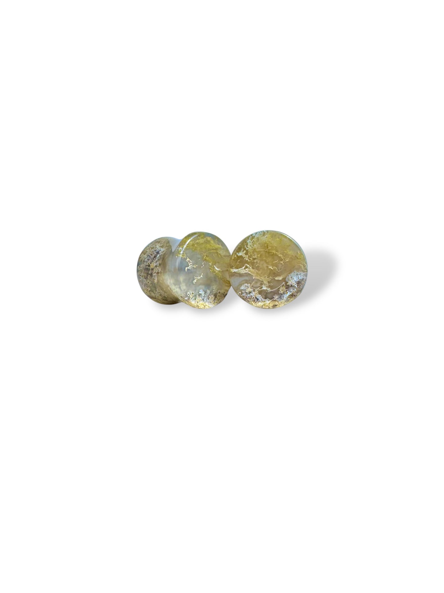 7/16” / 11mm Scenic Moss Agate