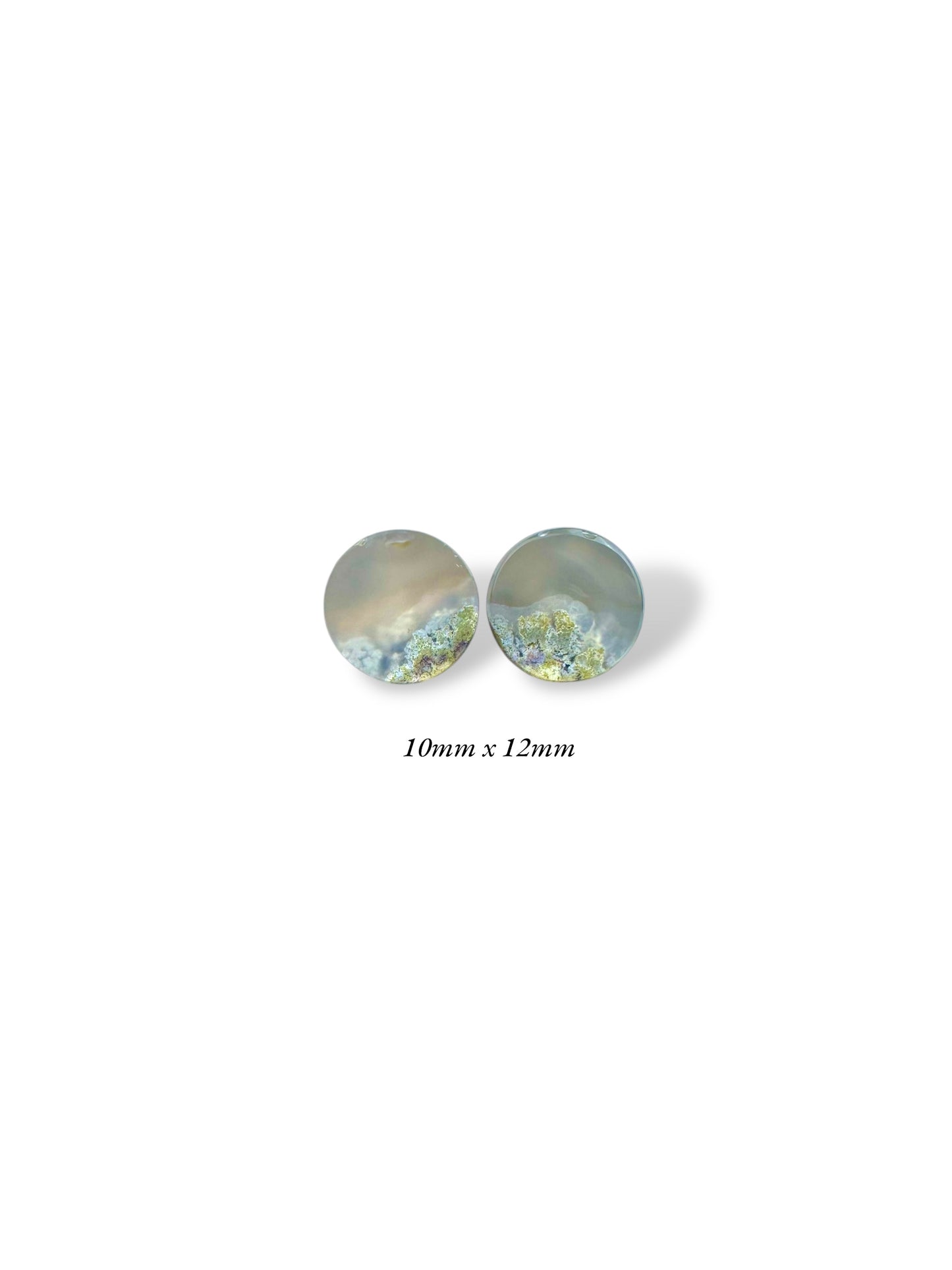 Large 00g / 10mm Scenic Moss Agate