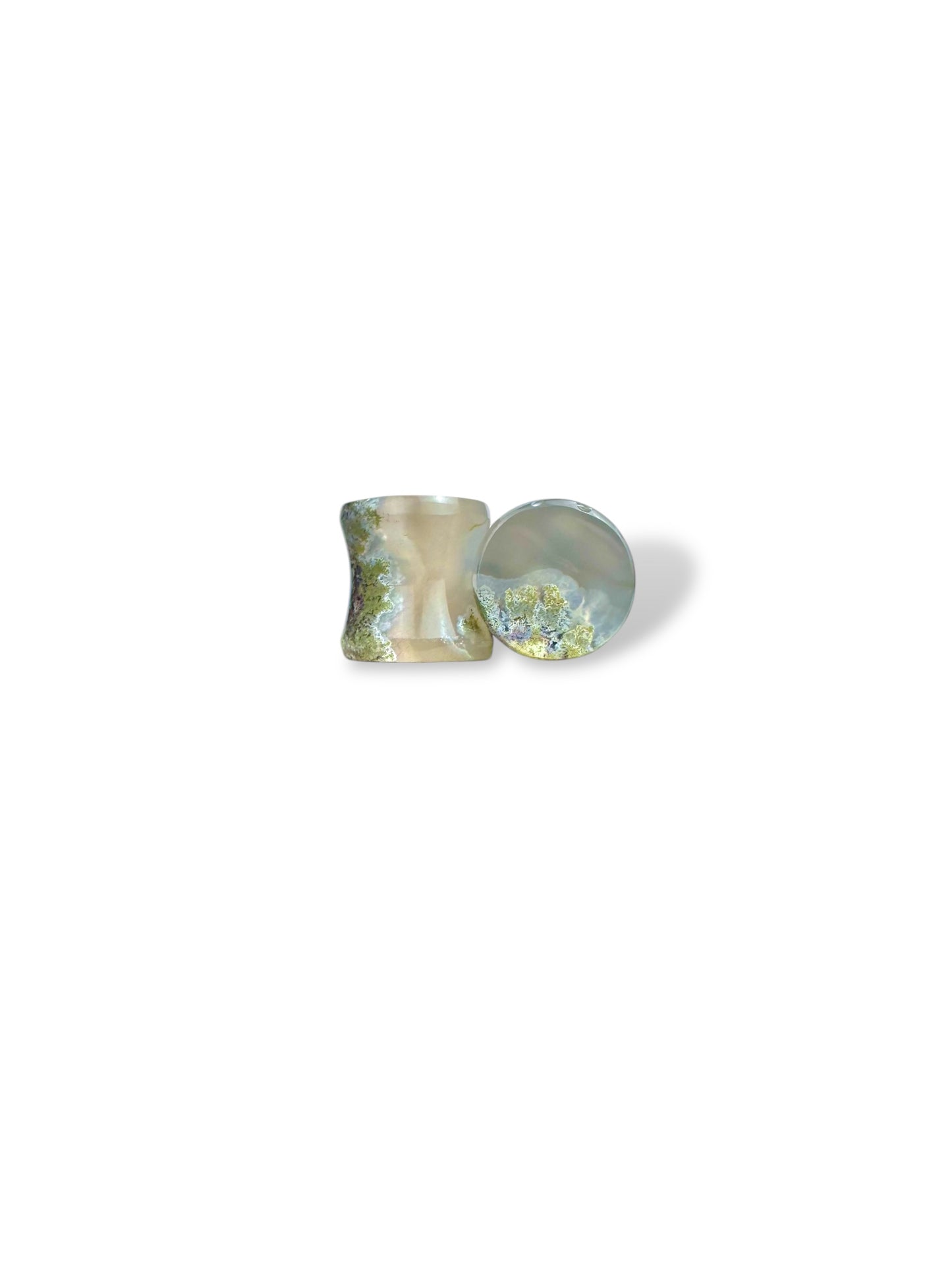 Large 00g / 10mm Scenic Moss Agate