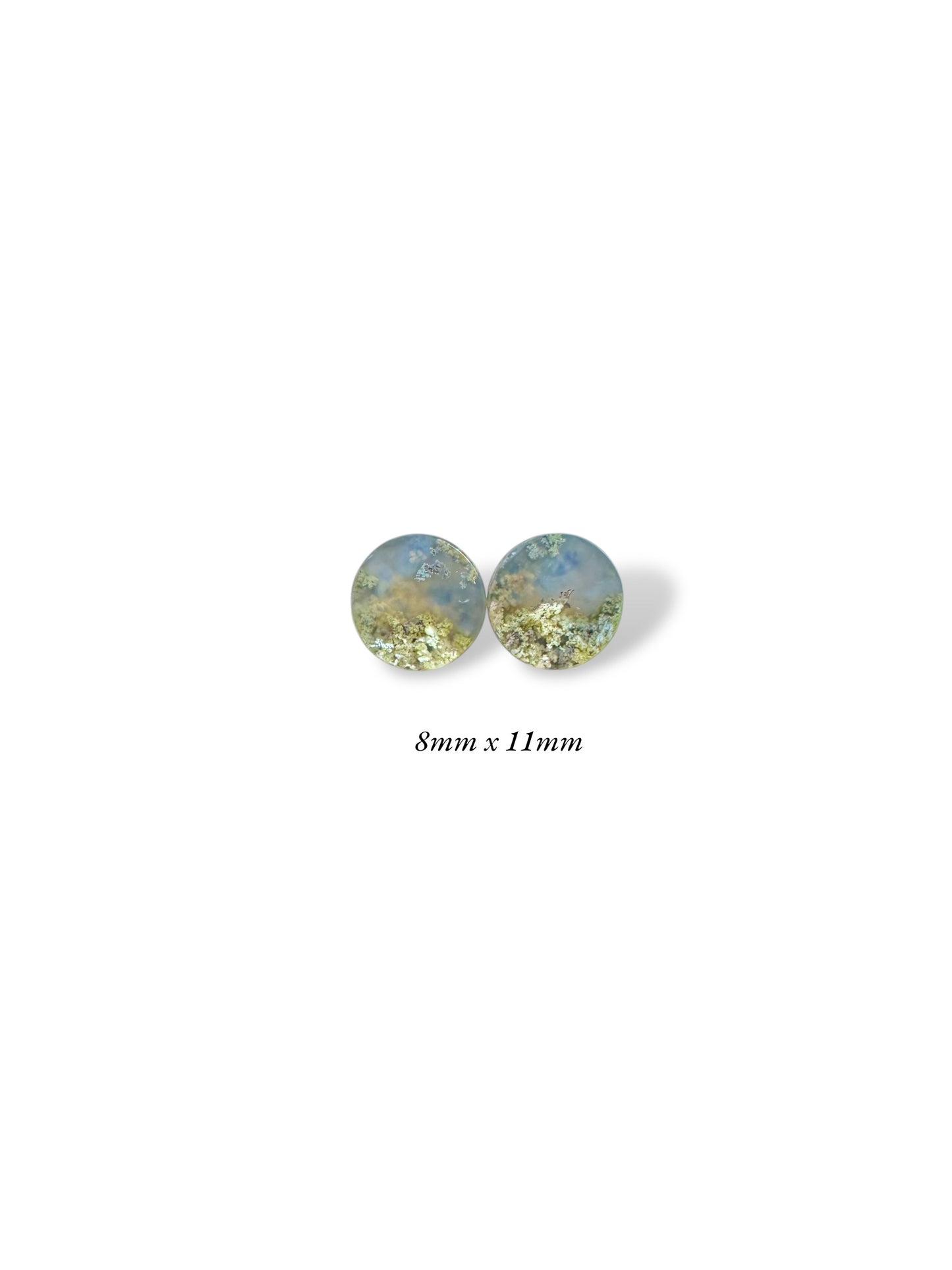 0g / 8mm Scenic Moss Agate