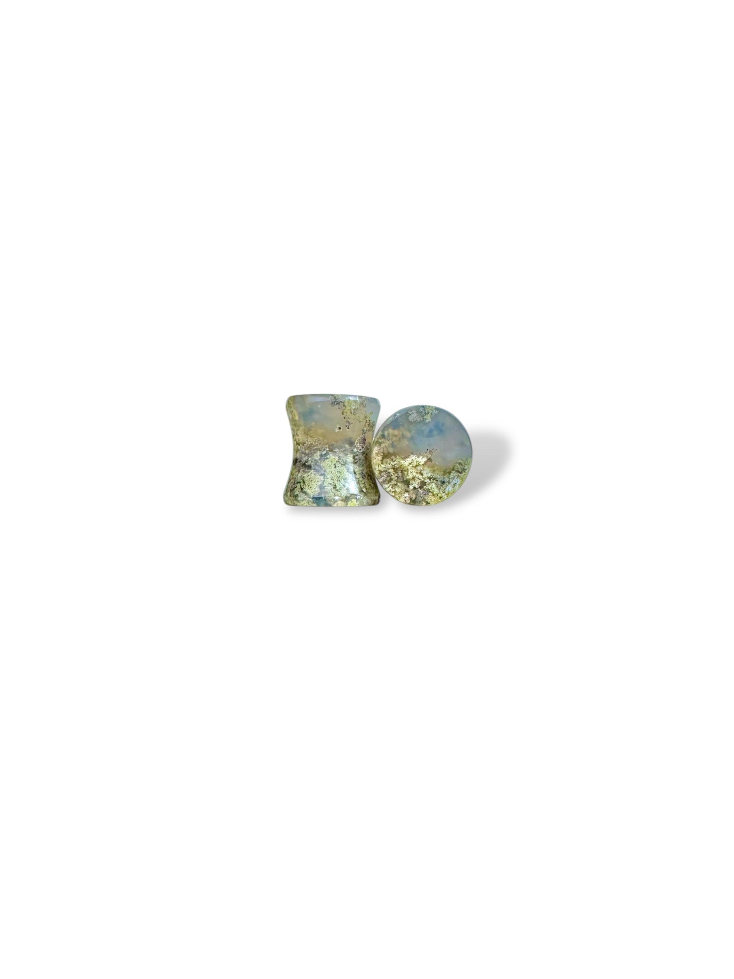 0g / 8mm Scenic Moss Agate