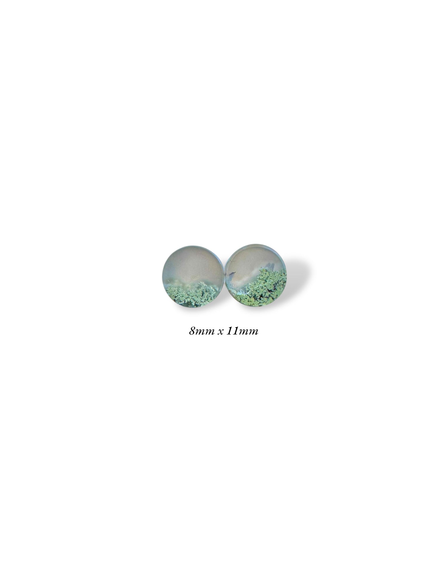 0g / 8mm Scenic Moss Agate