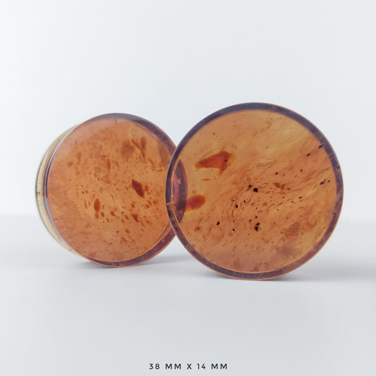 1 1/2” / 38mm Sumatran Amber