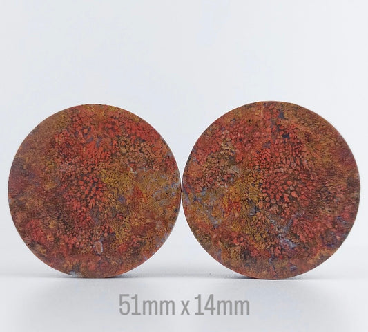 2” / 51mm Red Moss Agate