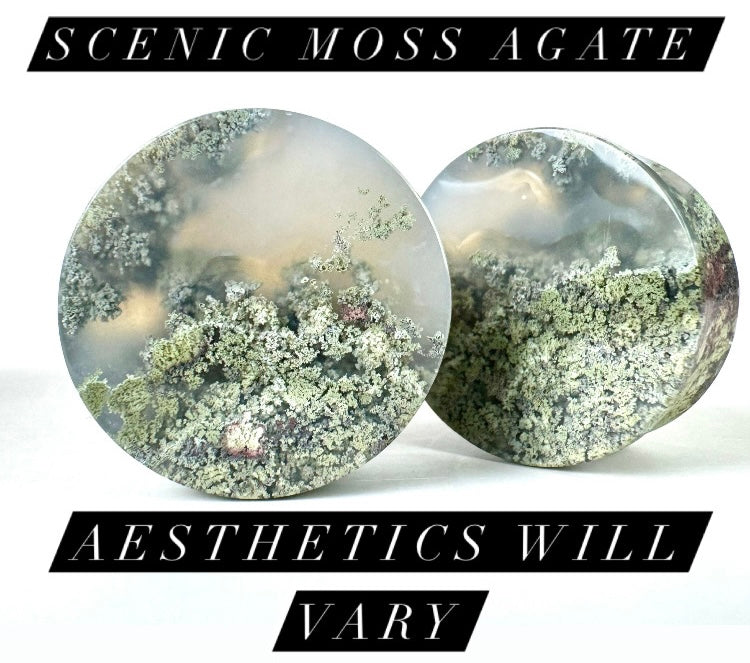 Scenic Moss Agate