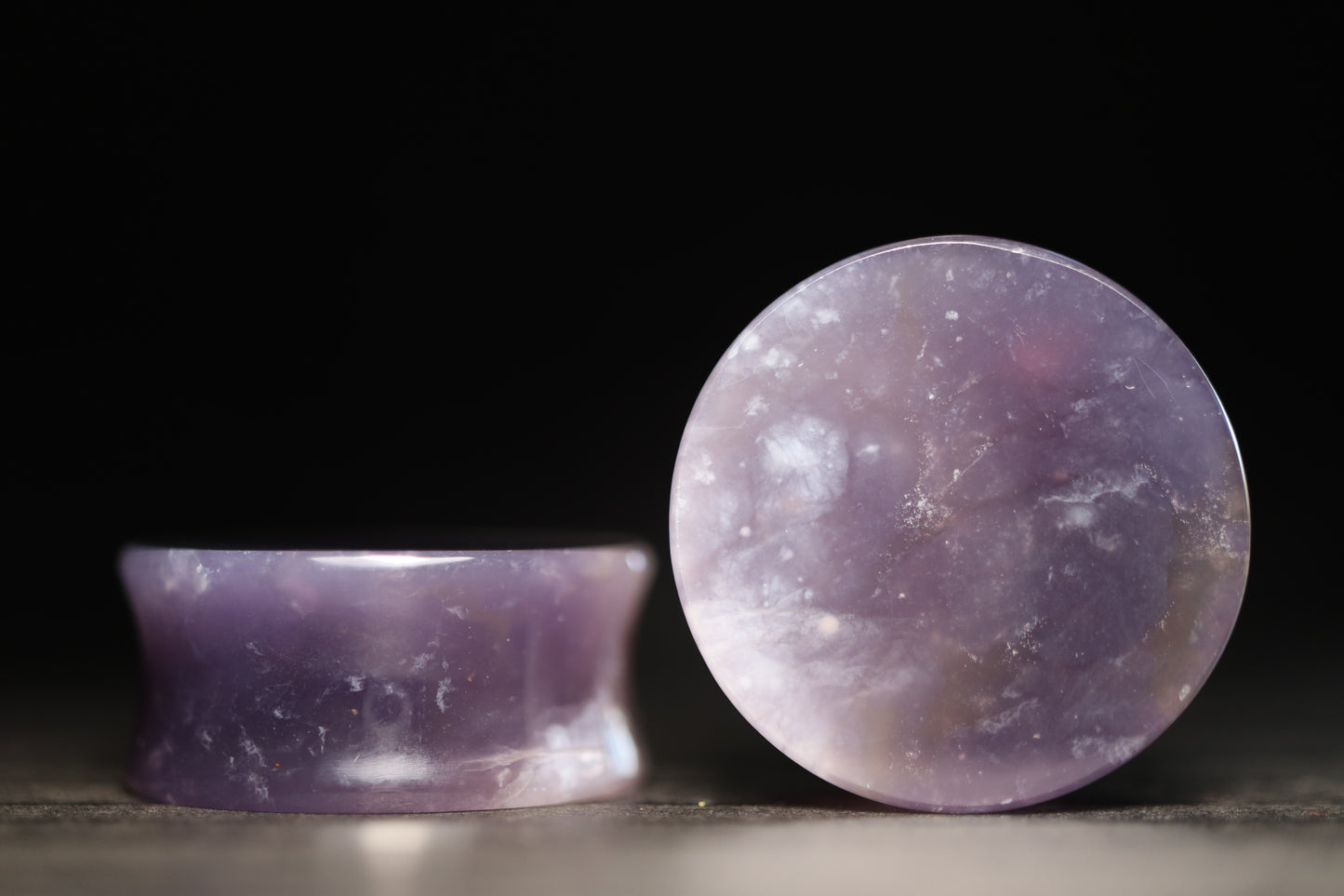 Large 1” / 26mm Purple Chalcedony