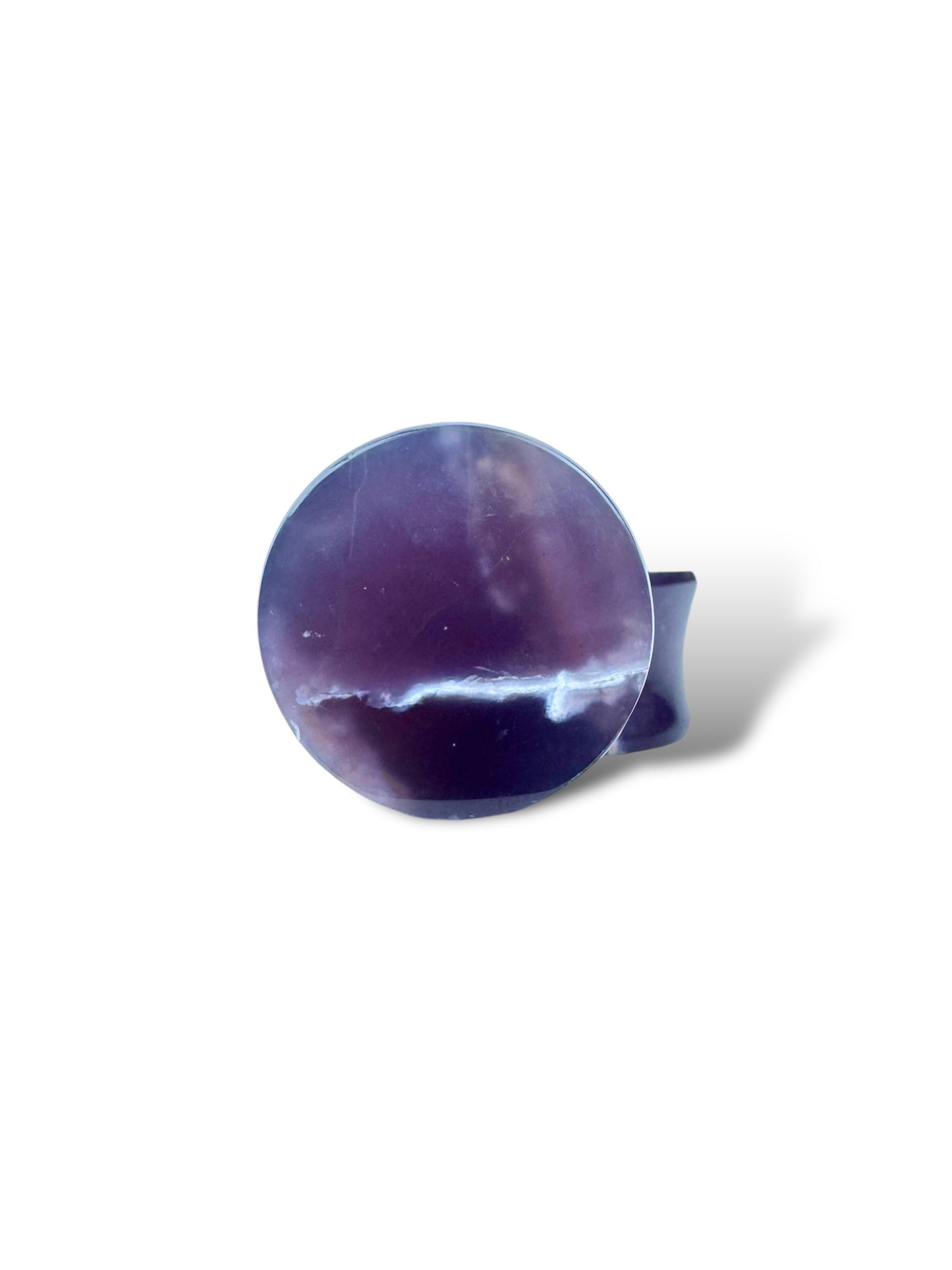 3/4” / 19mm Purple Chalcedony