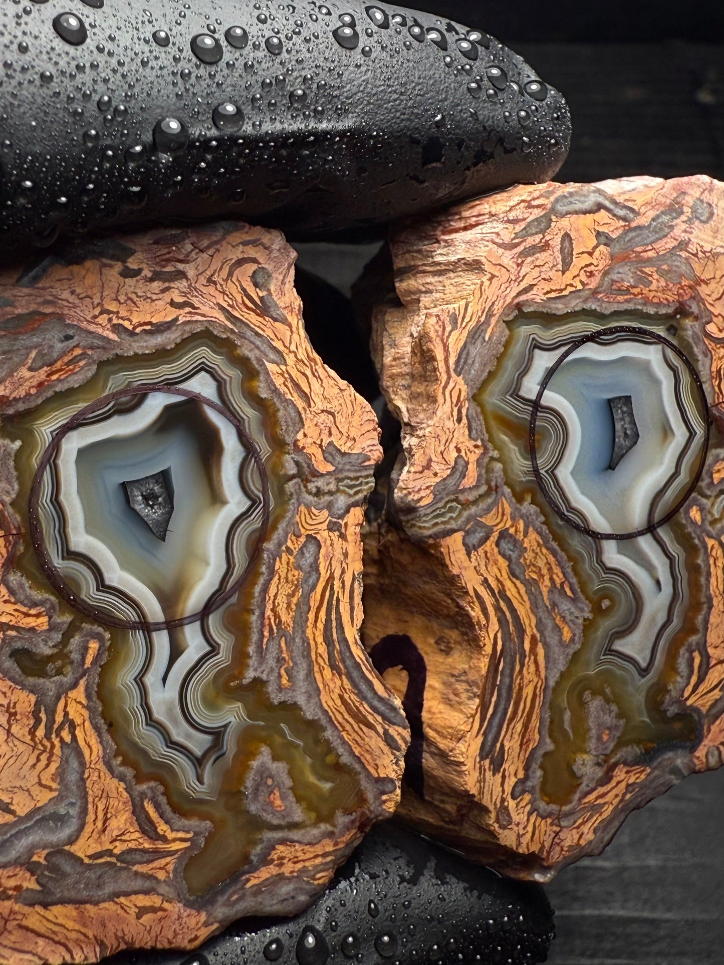14-16mm Turkish Agate Geode