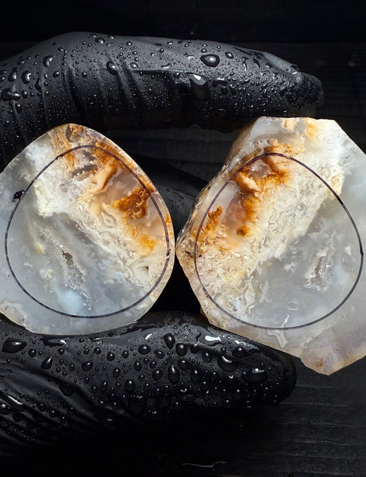 26-32mm Graveyard Point Plume Agate