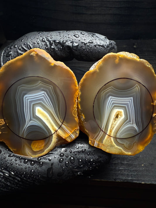 26-32mm Turkish Banded Agate