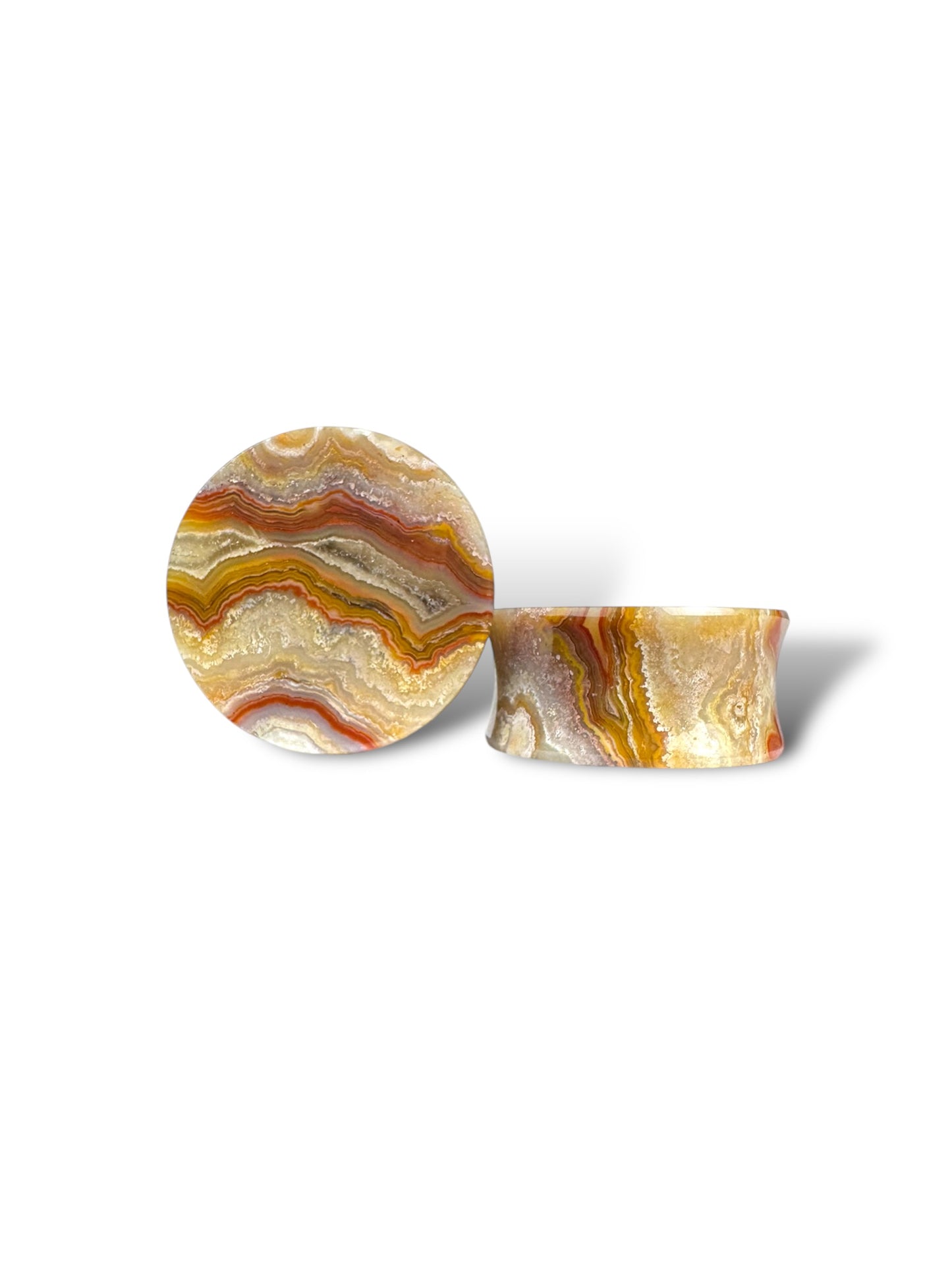 Large 1” / 26mm Lace Agate