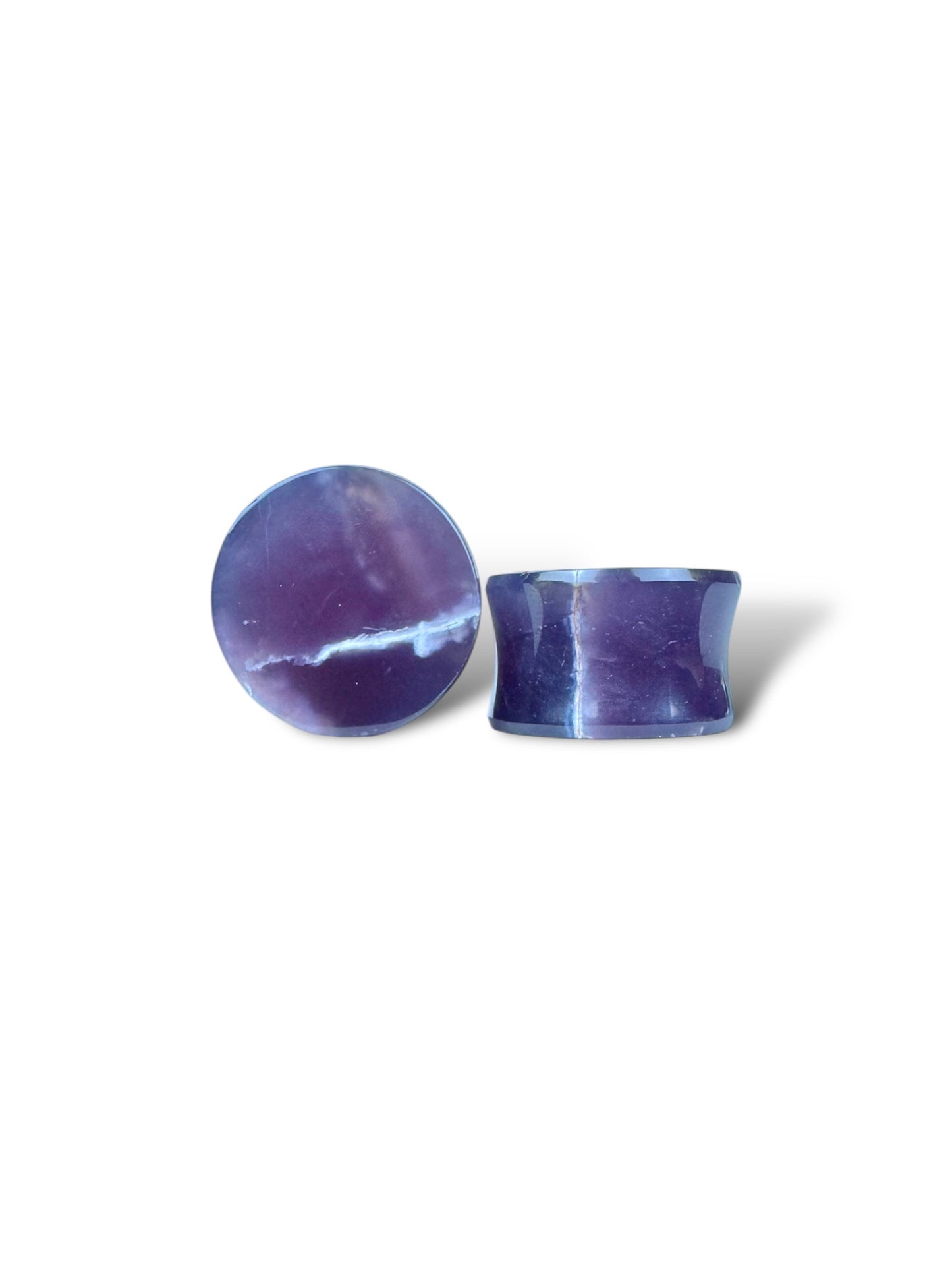 3/4” / 19mm Purple Chalcedony