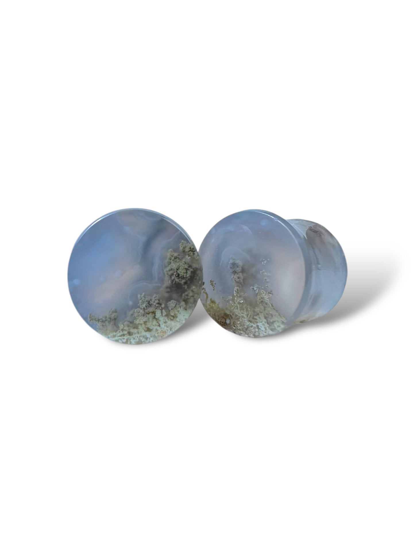 Large 00g / 10mm Scenic Moss Agate