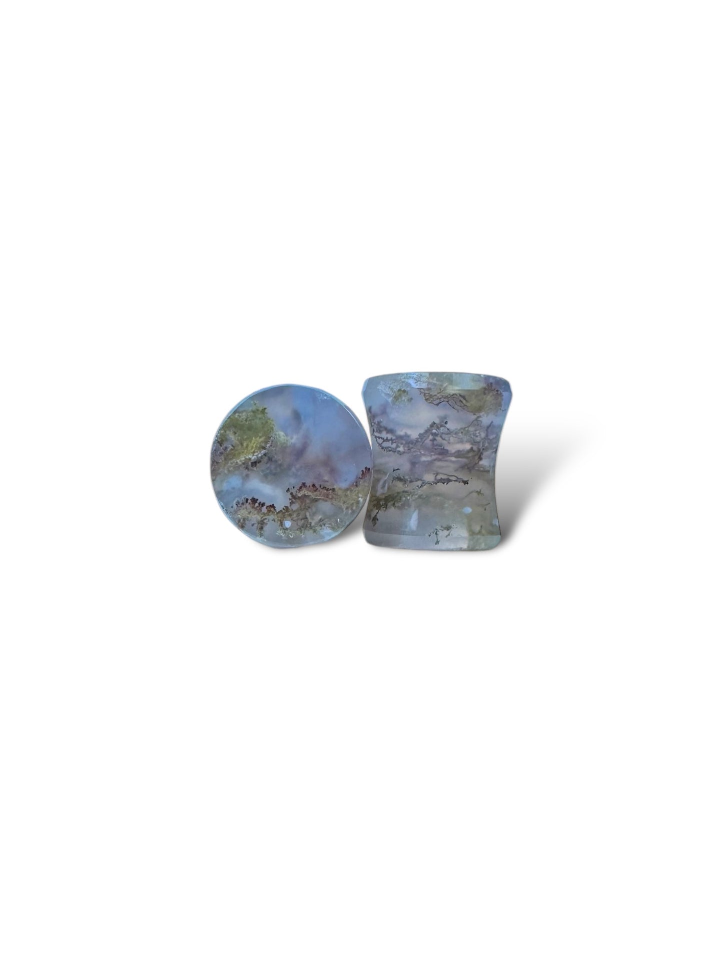 0g / 8mm Scenic Moss Agate