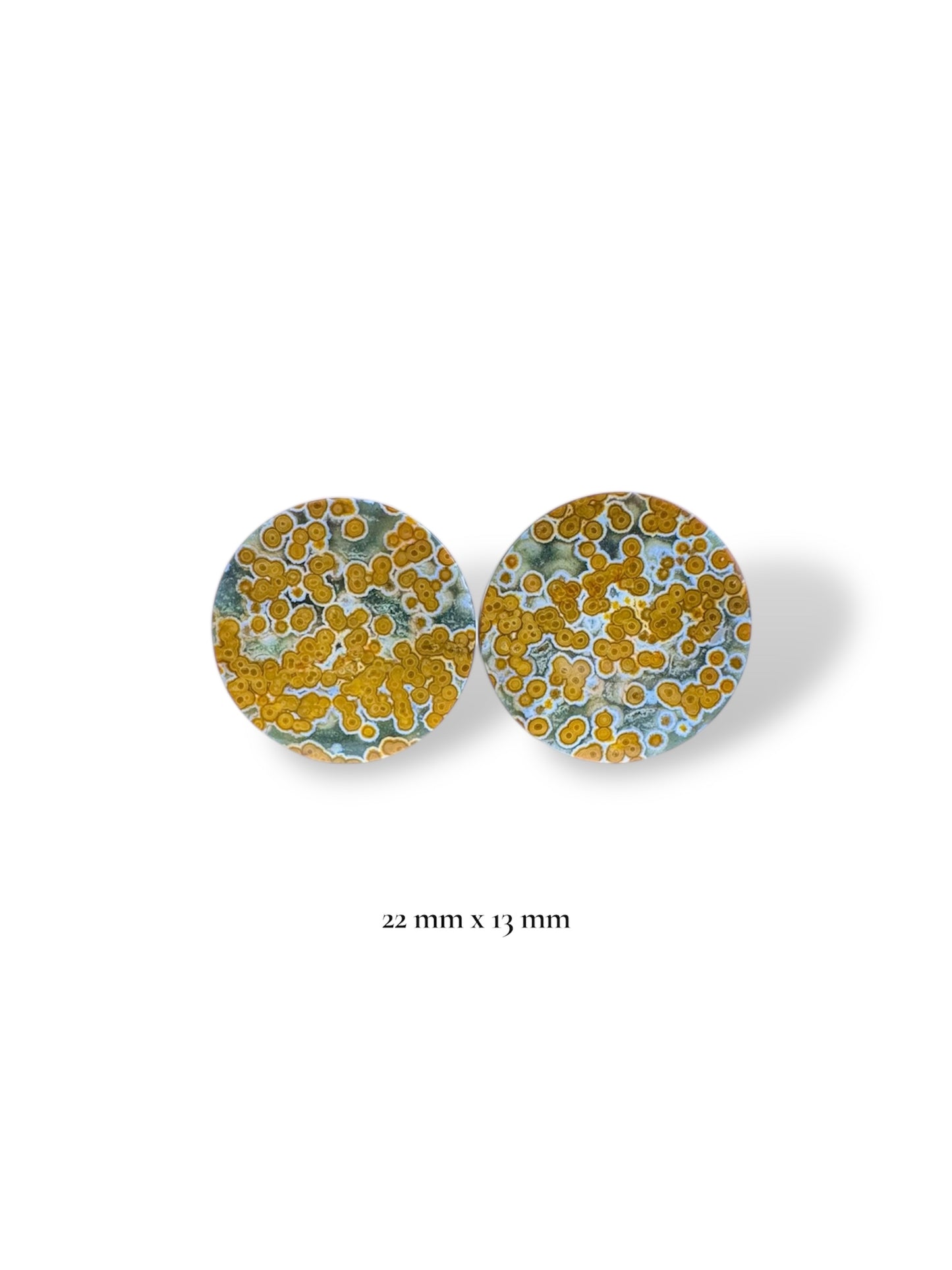 7/8” / 22mm Orbicular Jasper